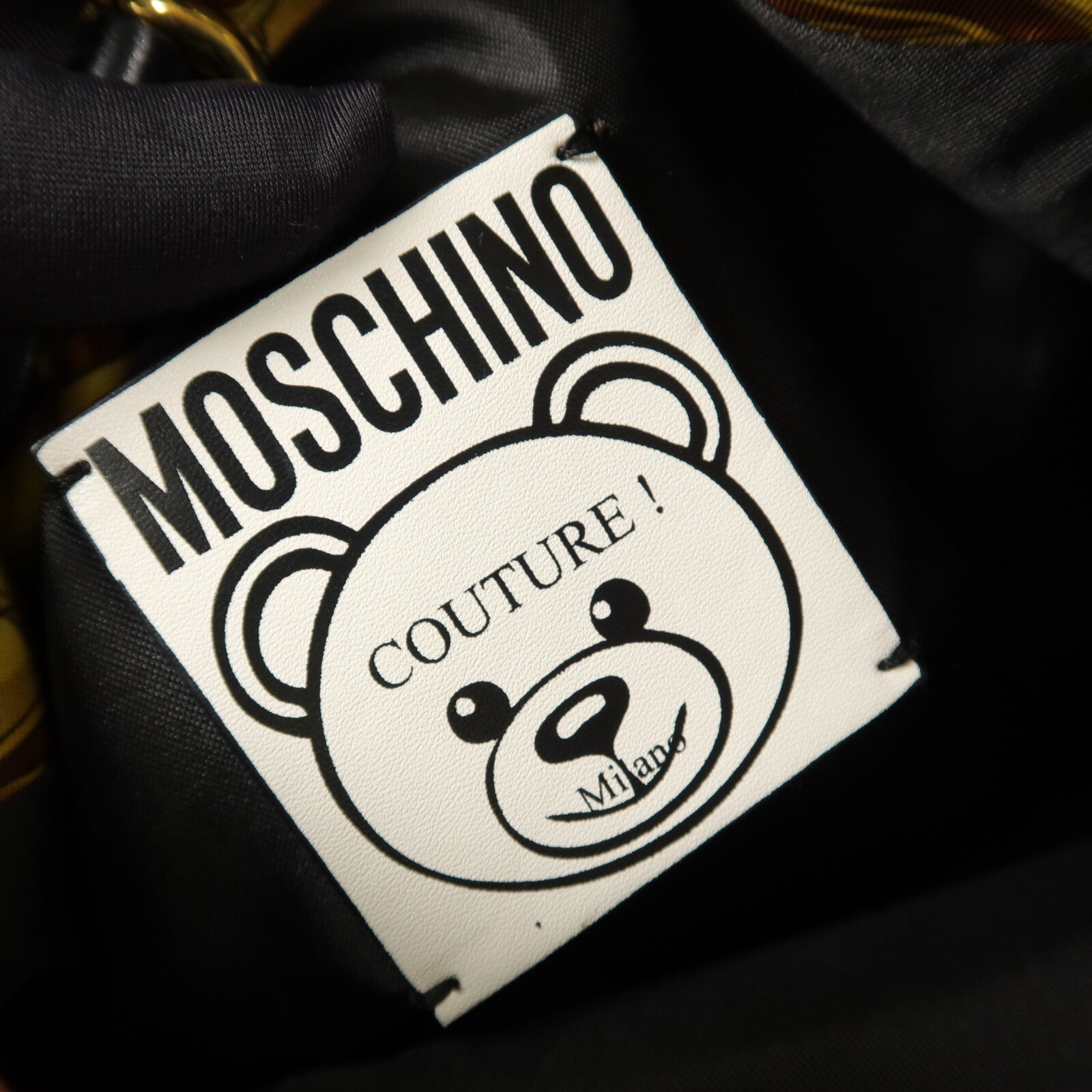 MOSCHINO 尼龍Teddy Bucket Bag肩背袋