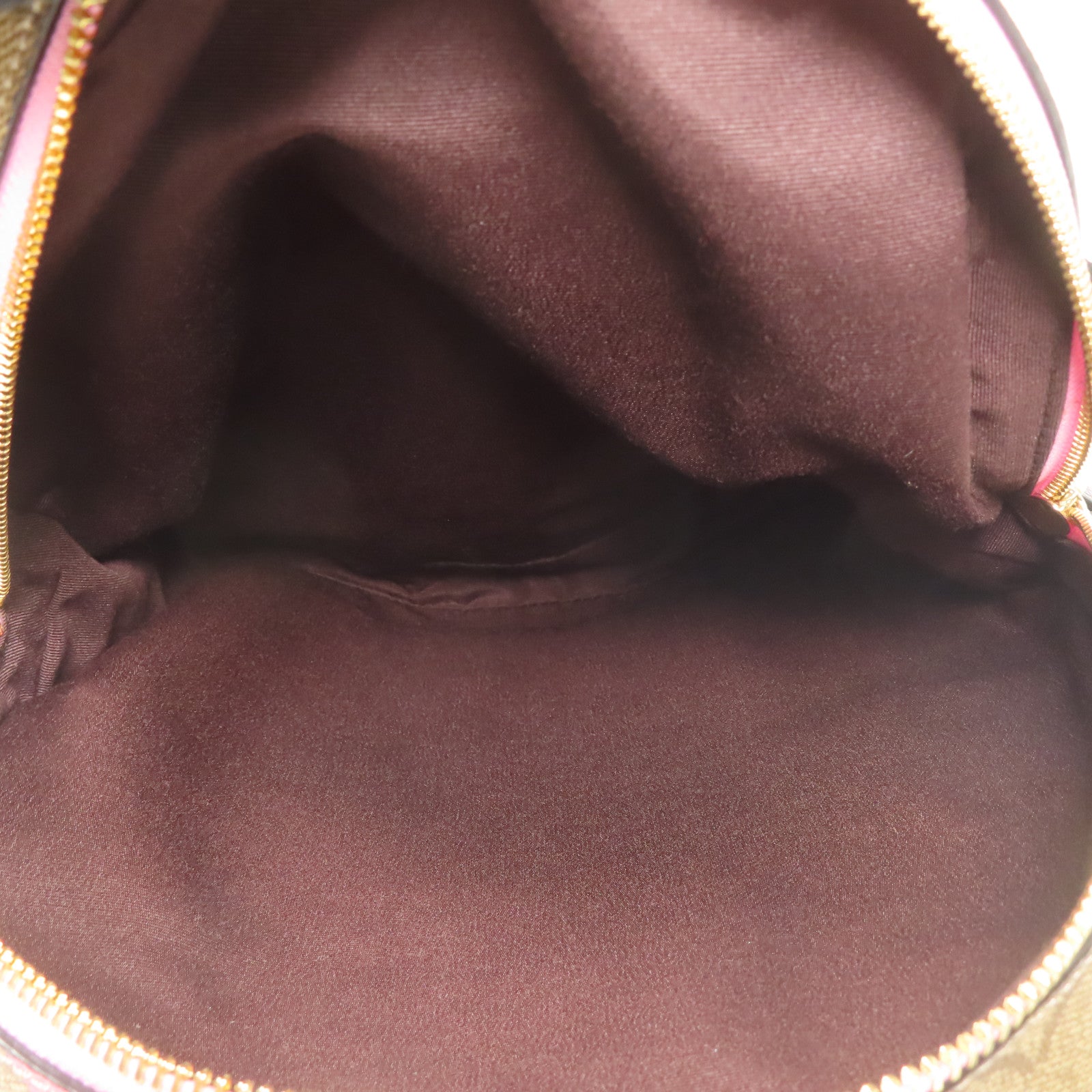 COACH 塗層帆布Backpack金扣背包
