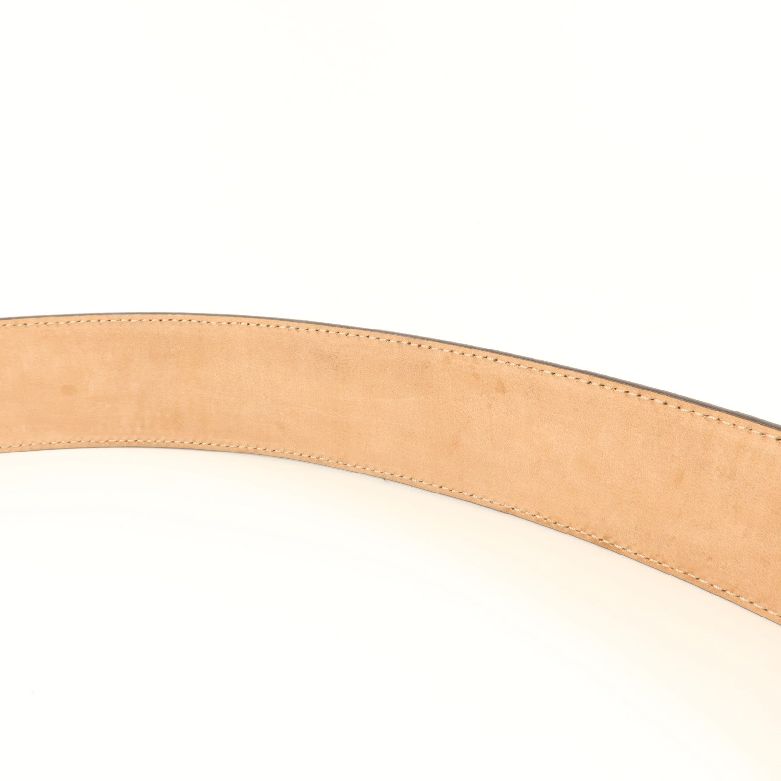 GUCCI 塗層帆布Interlocking G Belt 100x40皮帶