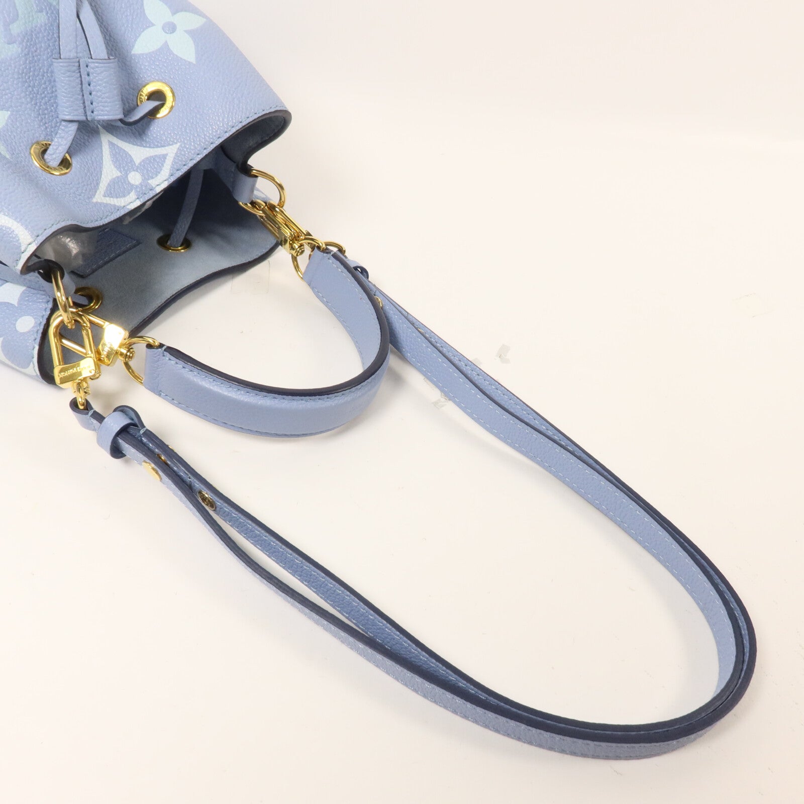 LOUIS VUITTON Monogram Empreinte Neonoe BB手挽肩背兩用袋