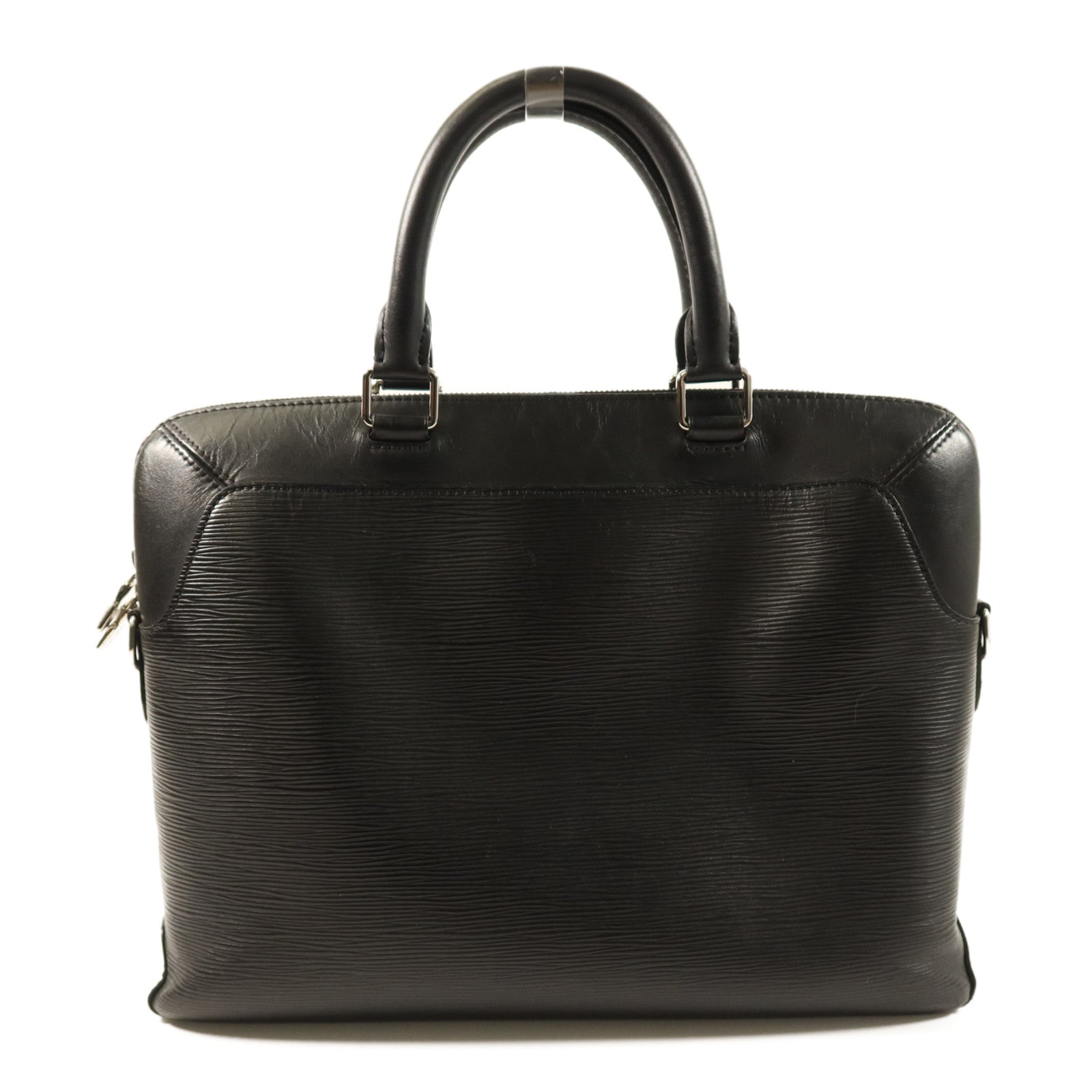 LOUIS VUITTON 【激減優惠】Epi Oliver briefcase銀扣手挽肩背兩用袋