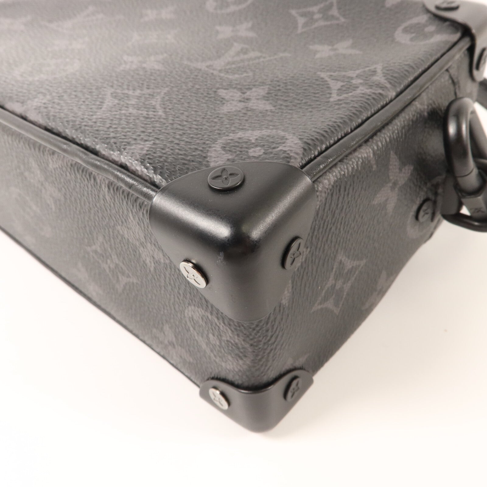 LOUIS VUITTON Monogram Eclipse Mini Soft Trunk肩背袋