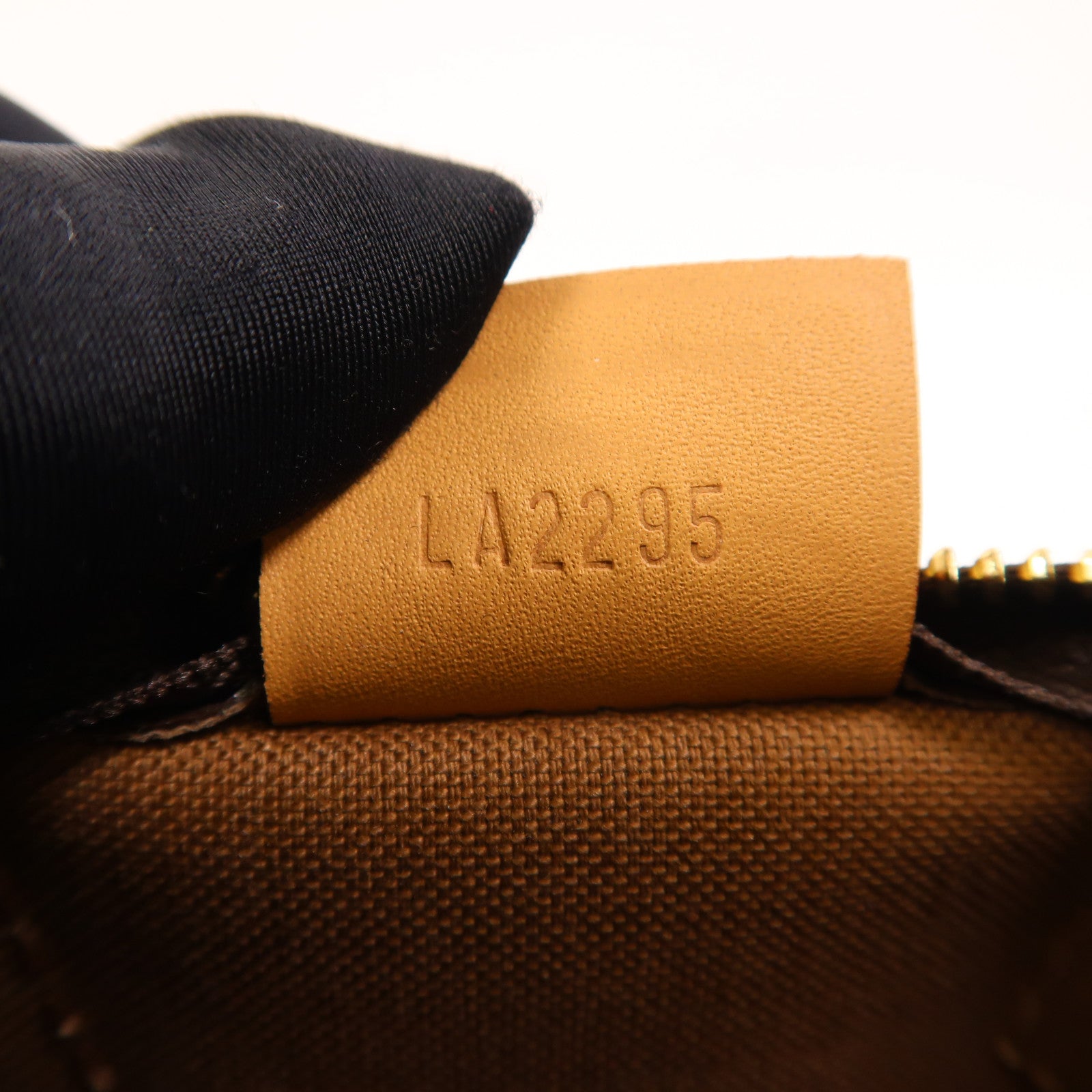 LOUIS VUITTON Monogram Nano Speedy金扣手挽肩背兩用袋