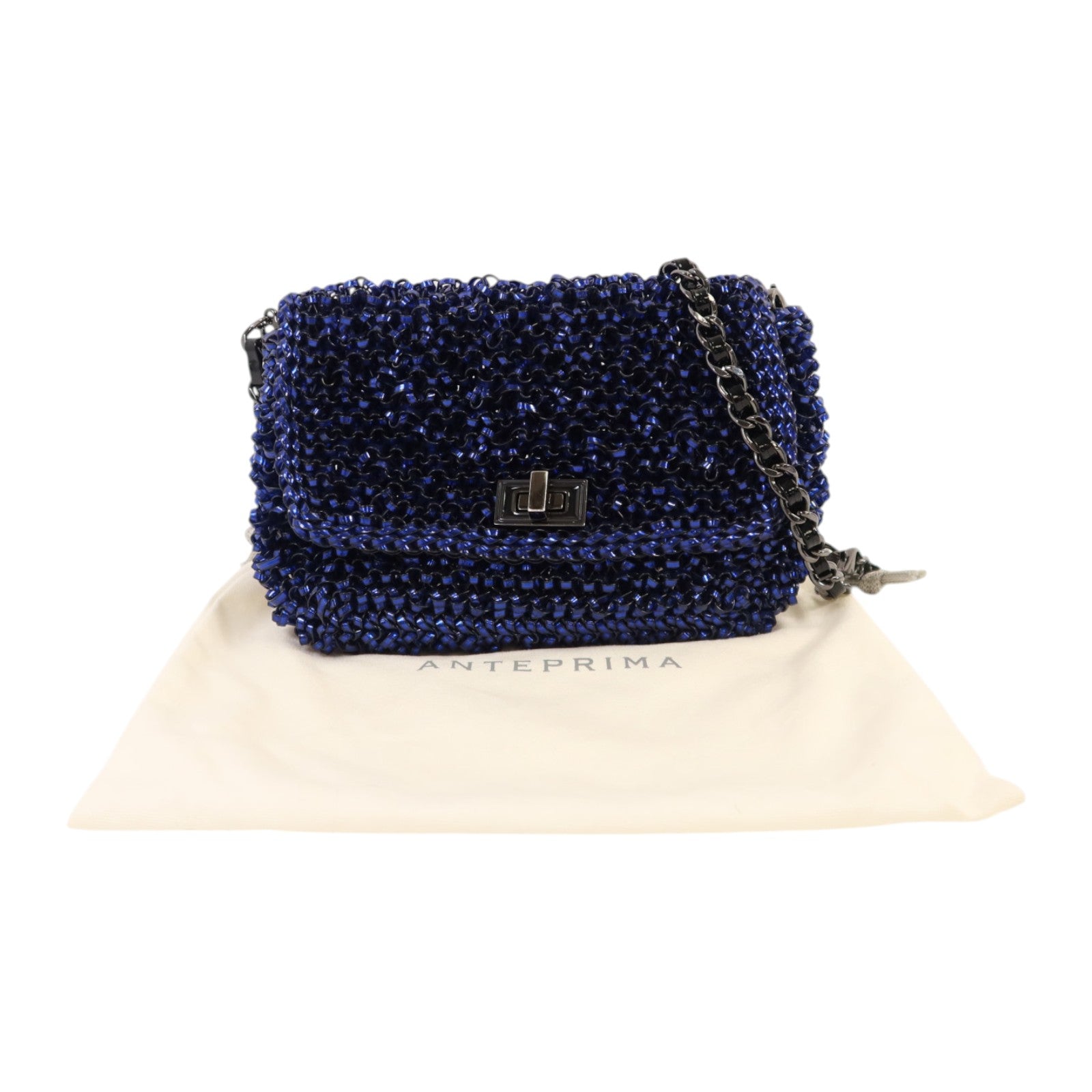 ANTEPRIMA PVC Crossbody Wire Bag鏈帶肩背袋
