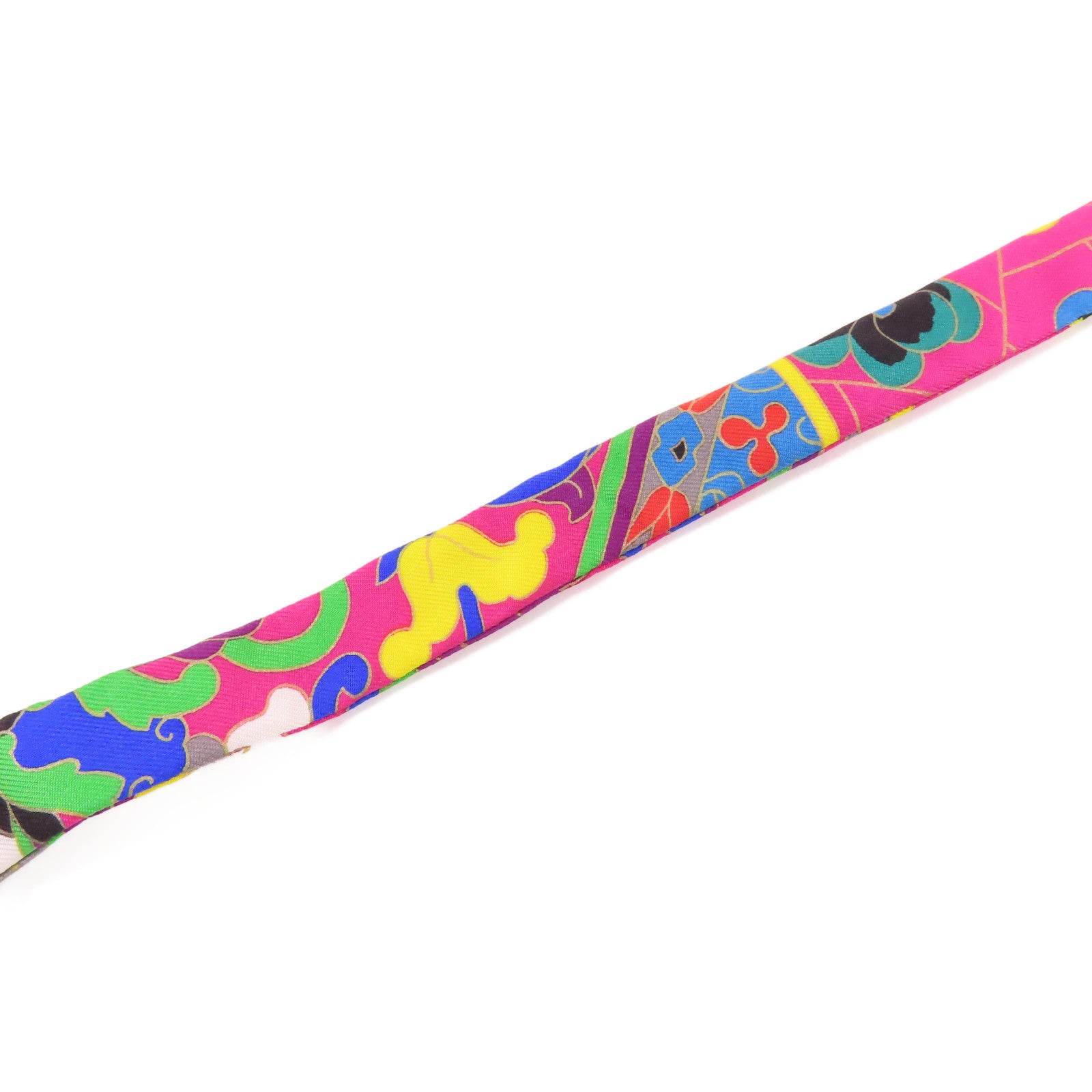 HERMES Bow Tie Silk Multicolor