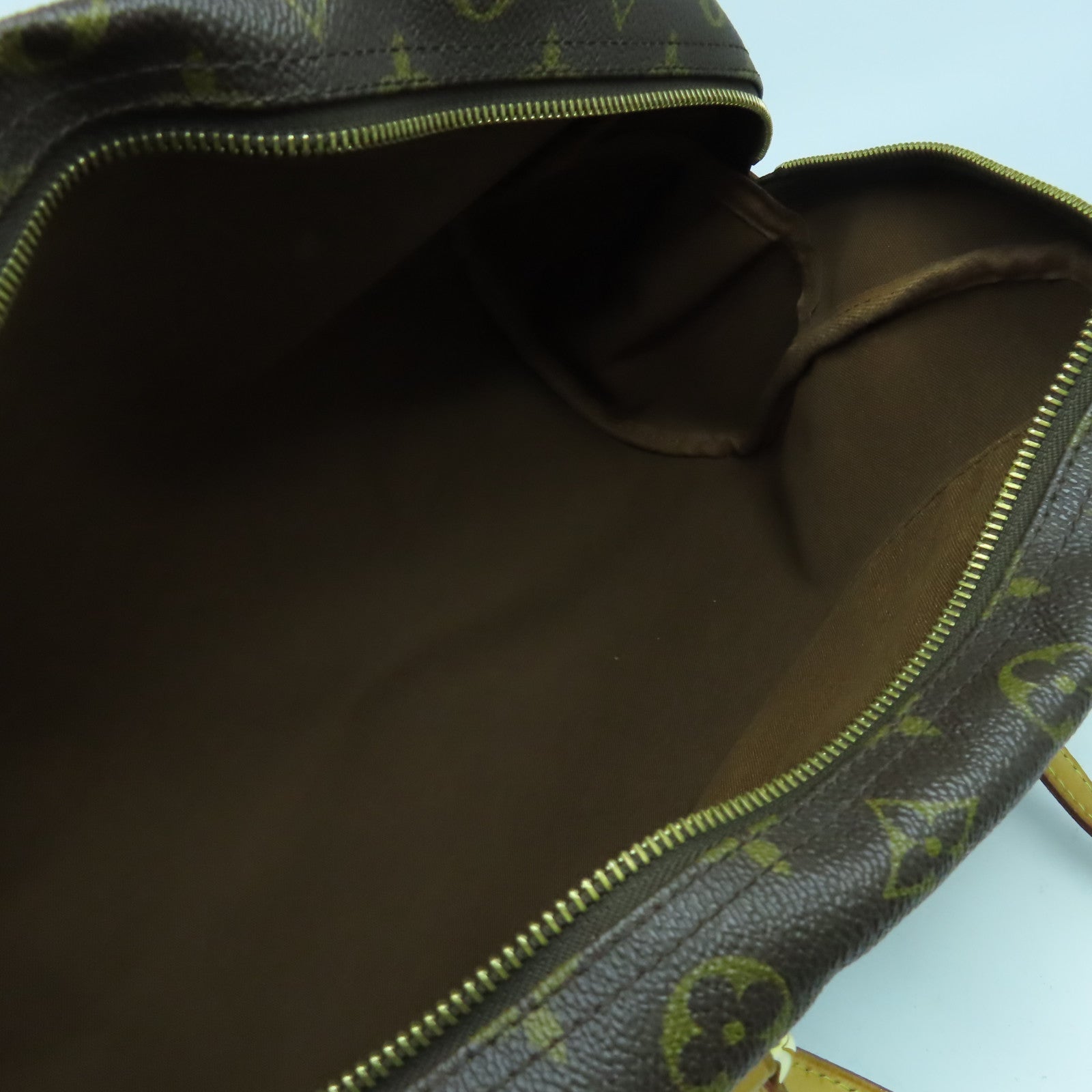 LOUIS VUITTON 【激減優惠】Monogram Montorgueil PM金扣肩背袋啡色