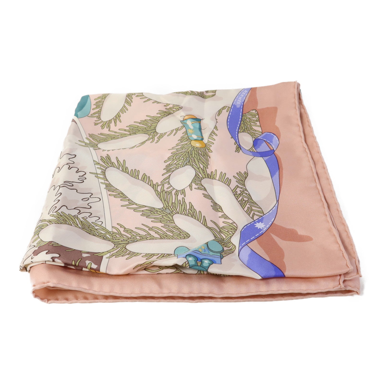 HERMES 絲質Scarf 90X90絲巾