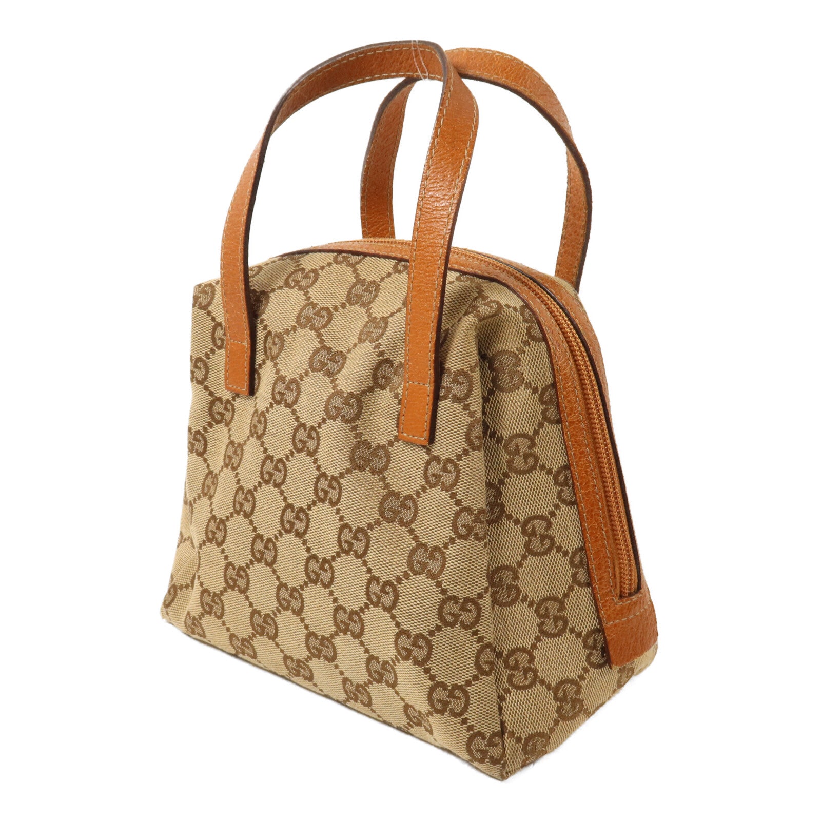 GUCCI 帆布Mini Boston Bag手挽袋