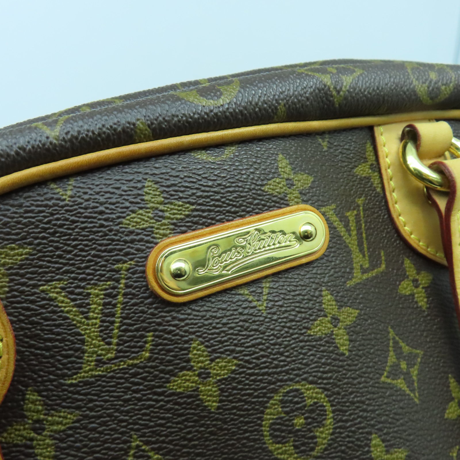 LOUIS VUITTON 【激減優惠】Monogram Montorgueil PM金扣肩背袋啡色