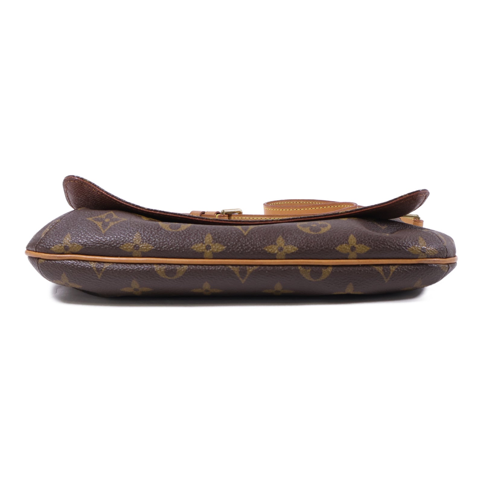 LOUIS VUITTON gram Musette Tango金扣肩背袋