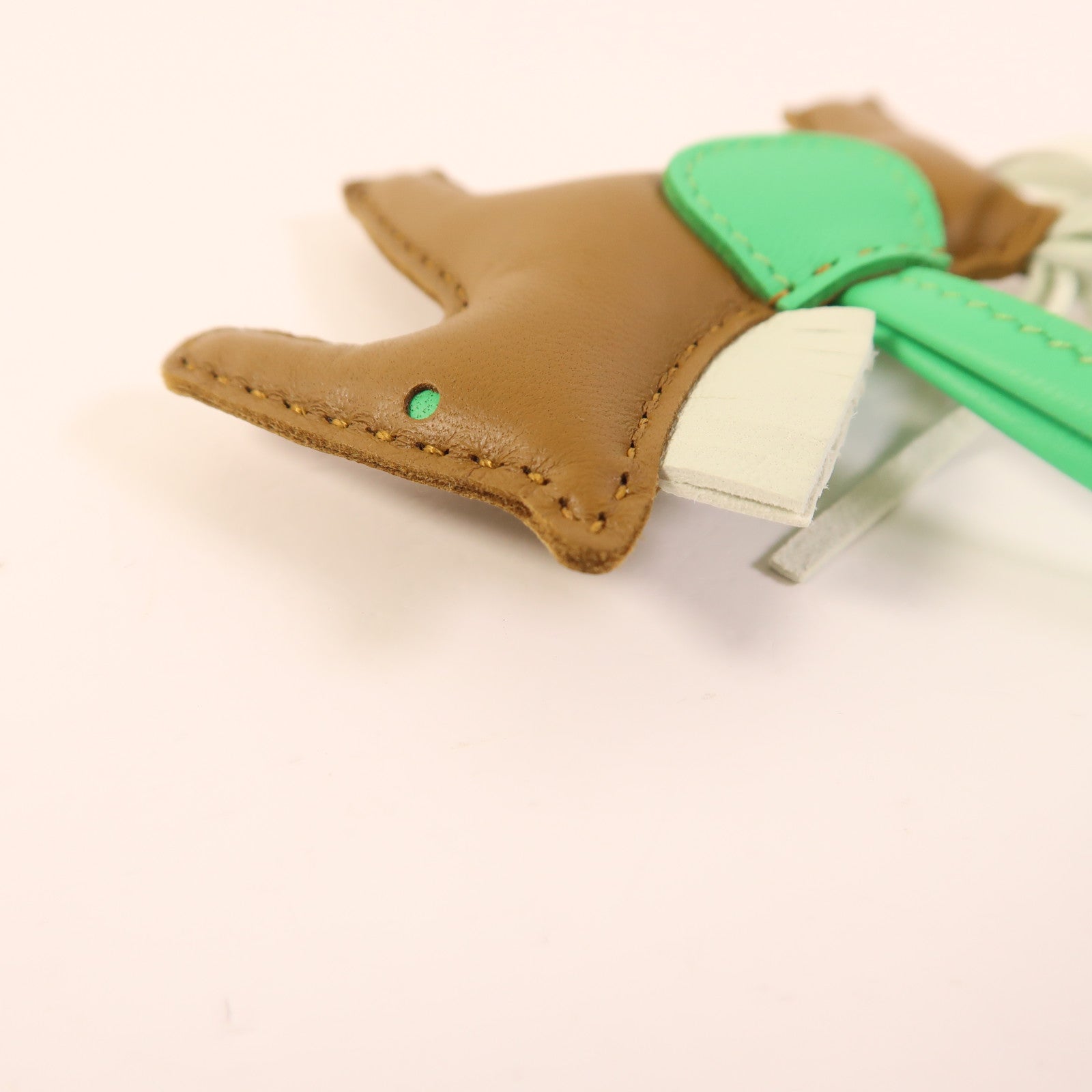 HERMES Milo皮革Rodeo PM Charm掛飾