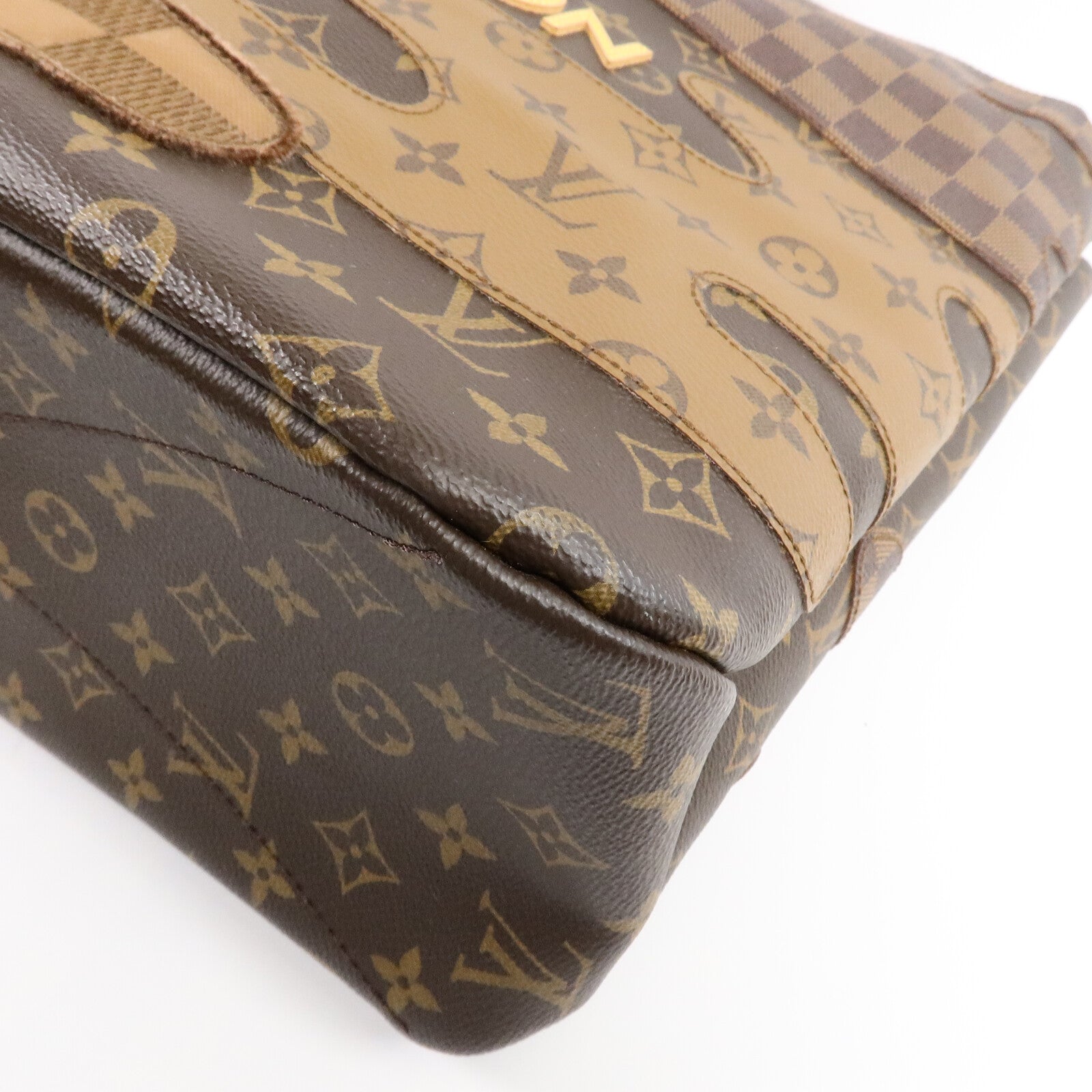LOUIS VUITTON Monogram Landscape Shopper Tote MM手挽袋