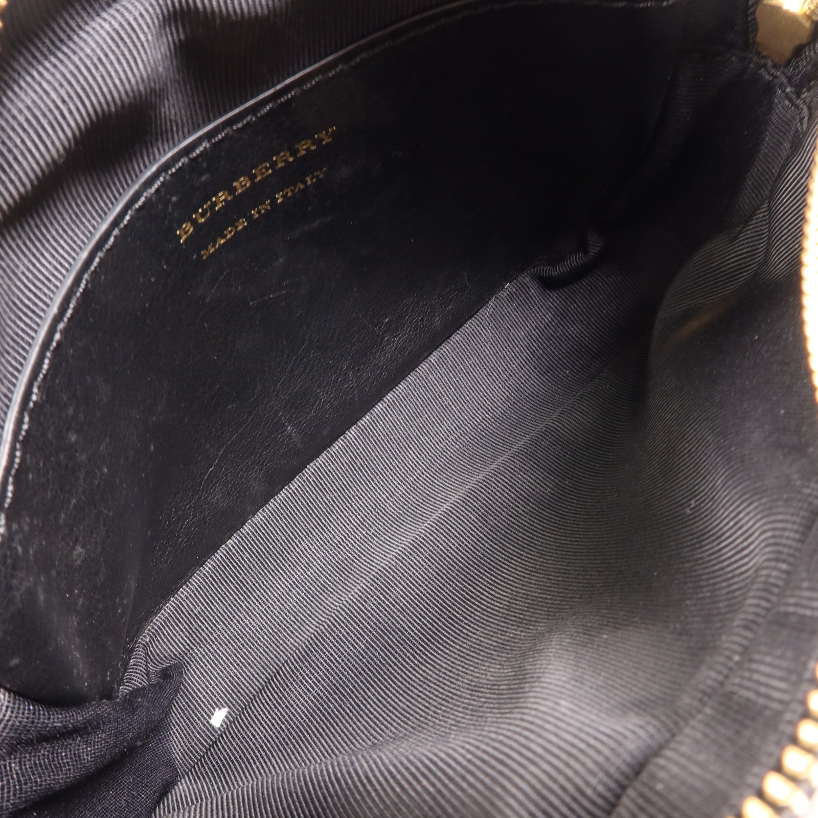 BURBERRY 帆布/牛皮皮革Belt Bag金扣腰包