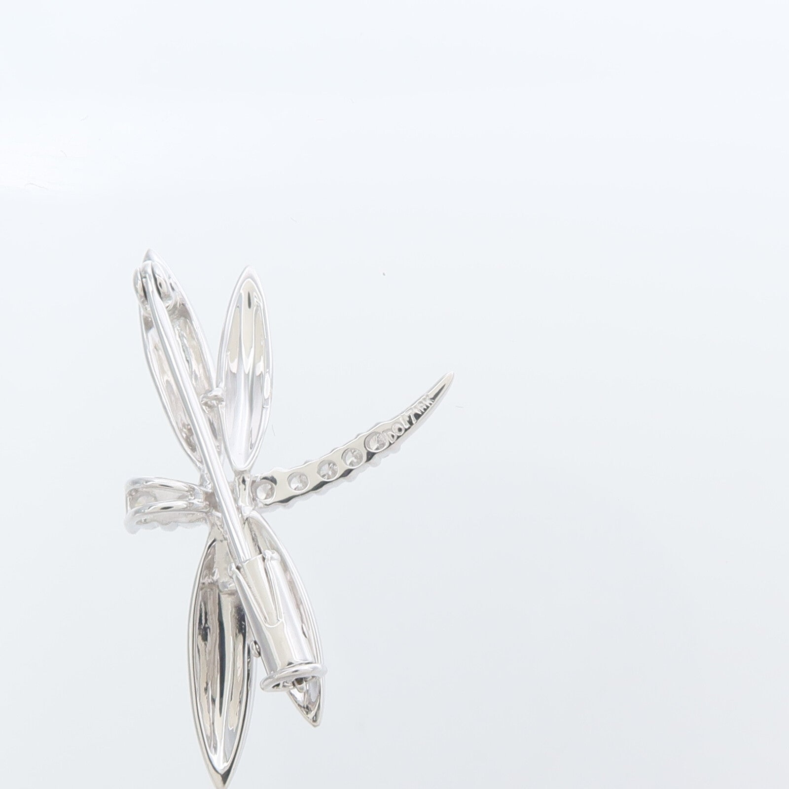 JEWELRY 18K白金Diamond Brooch鑽石胸針