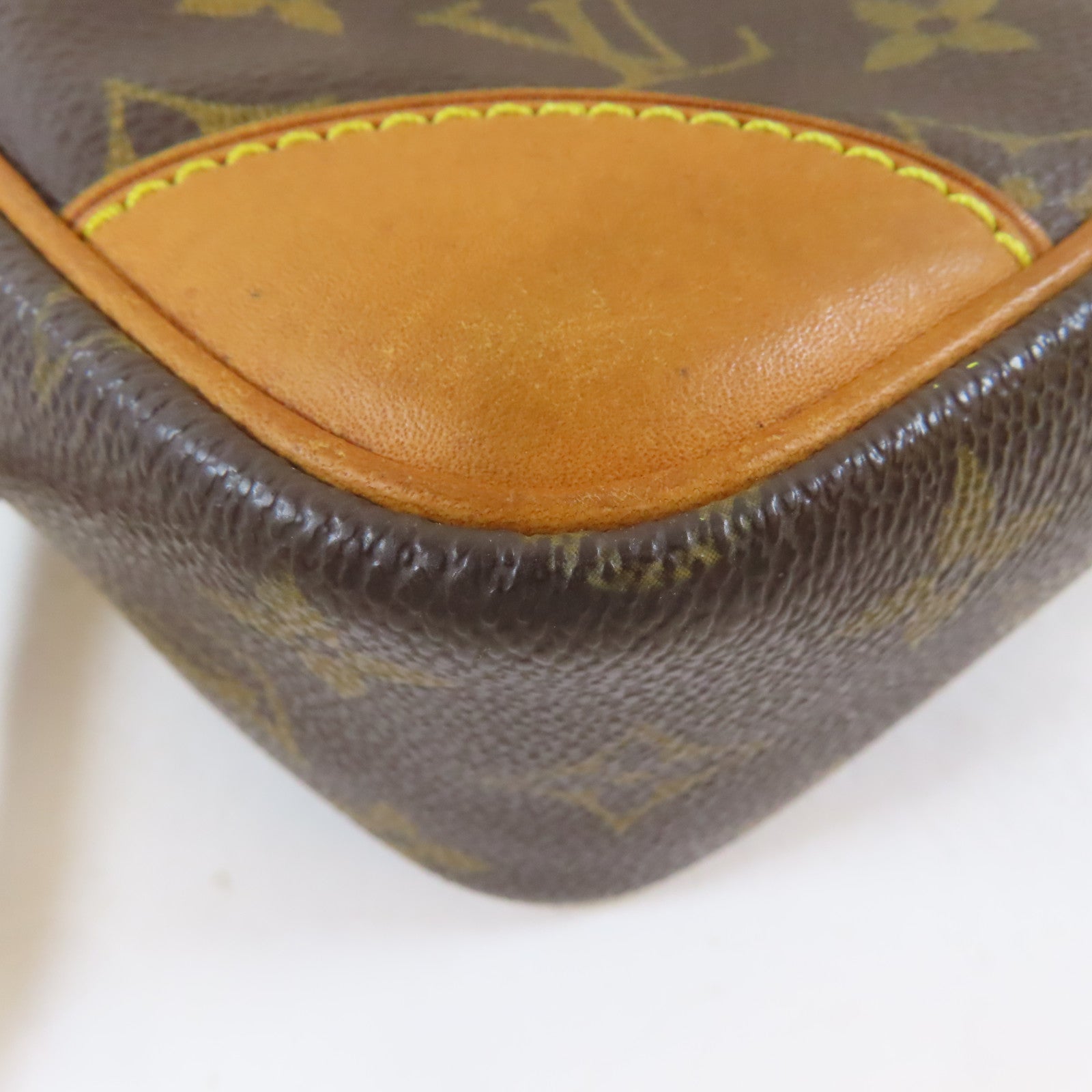 LOUIS VUITTON Monogram Trocadero 27金扣肩背袋啡色