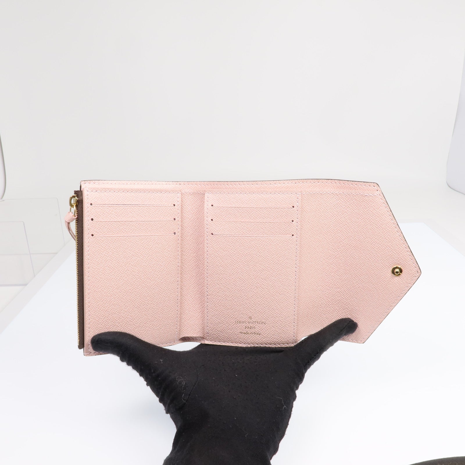 LOUIS VUITTON Monogram Victorine Wallet金扣錢包