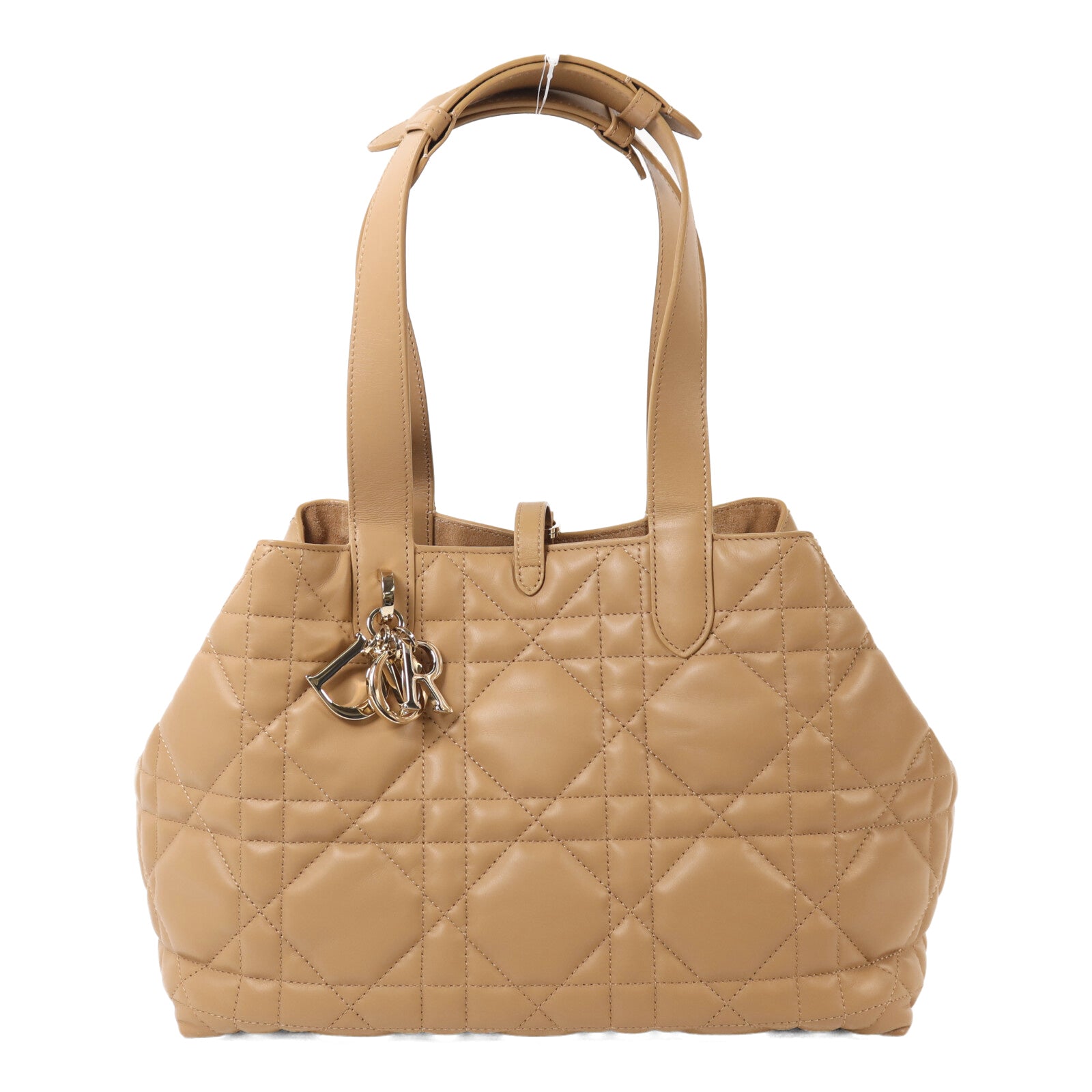 Dior 牛皮皮革Medium Toujours金扣手挽袋