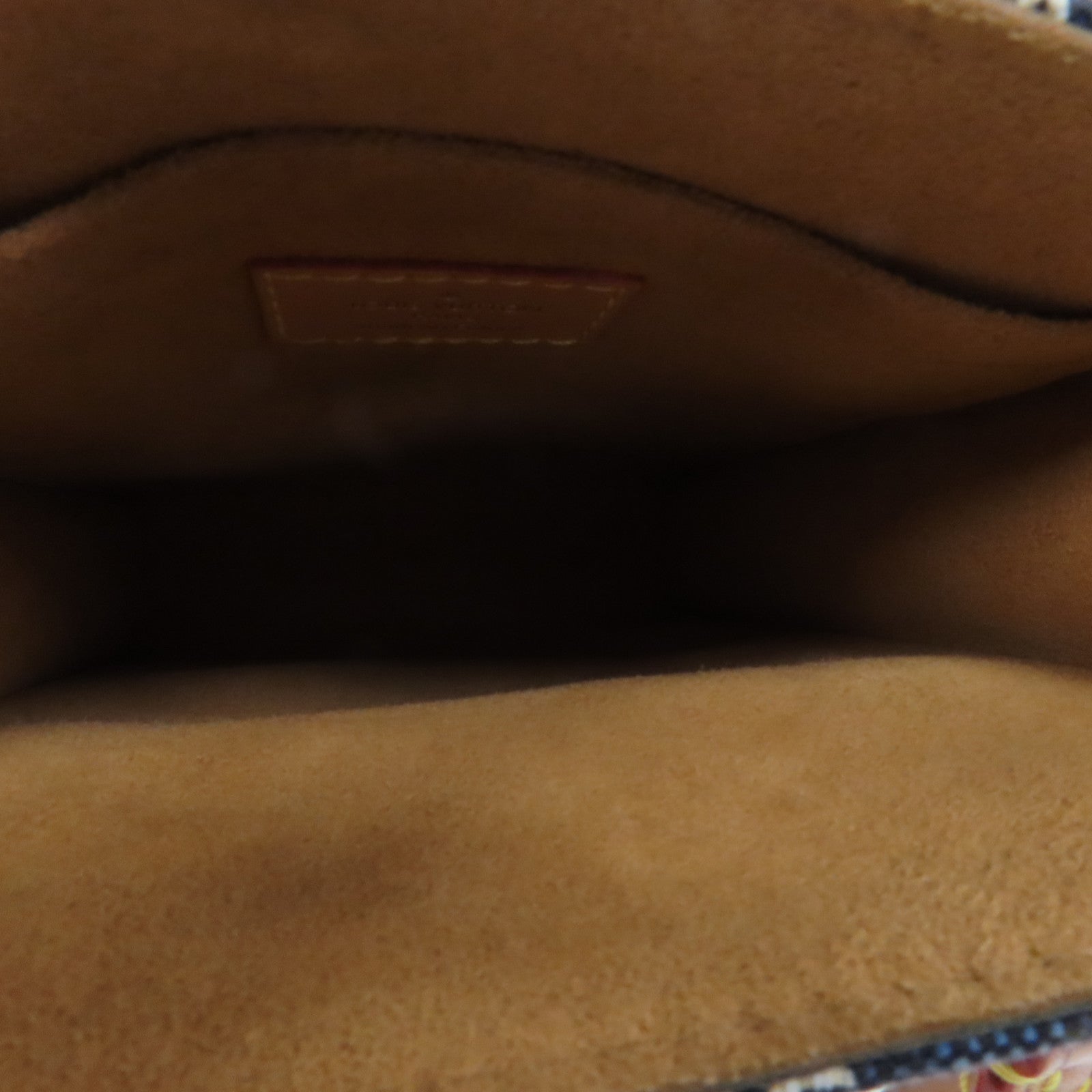 LOUIS VUITTON 【激減優惠】帆布/皮革Petit Sac Plat金扣手挽肩背兩用袋藍色