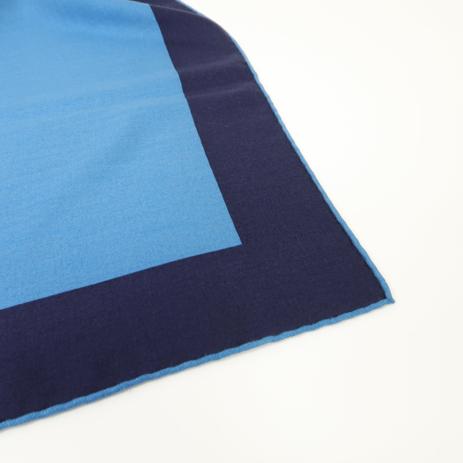 HERMES 【激減優惠】羊絨/絲質Scarf圍巾啡色/深藍色/藍色