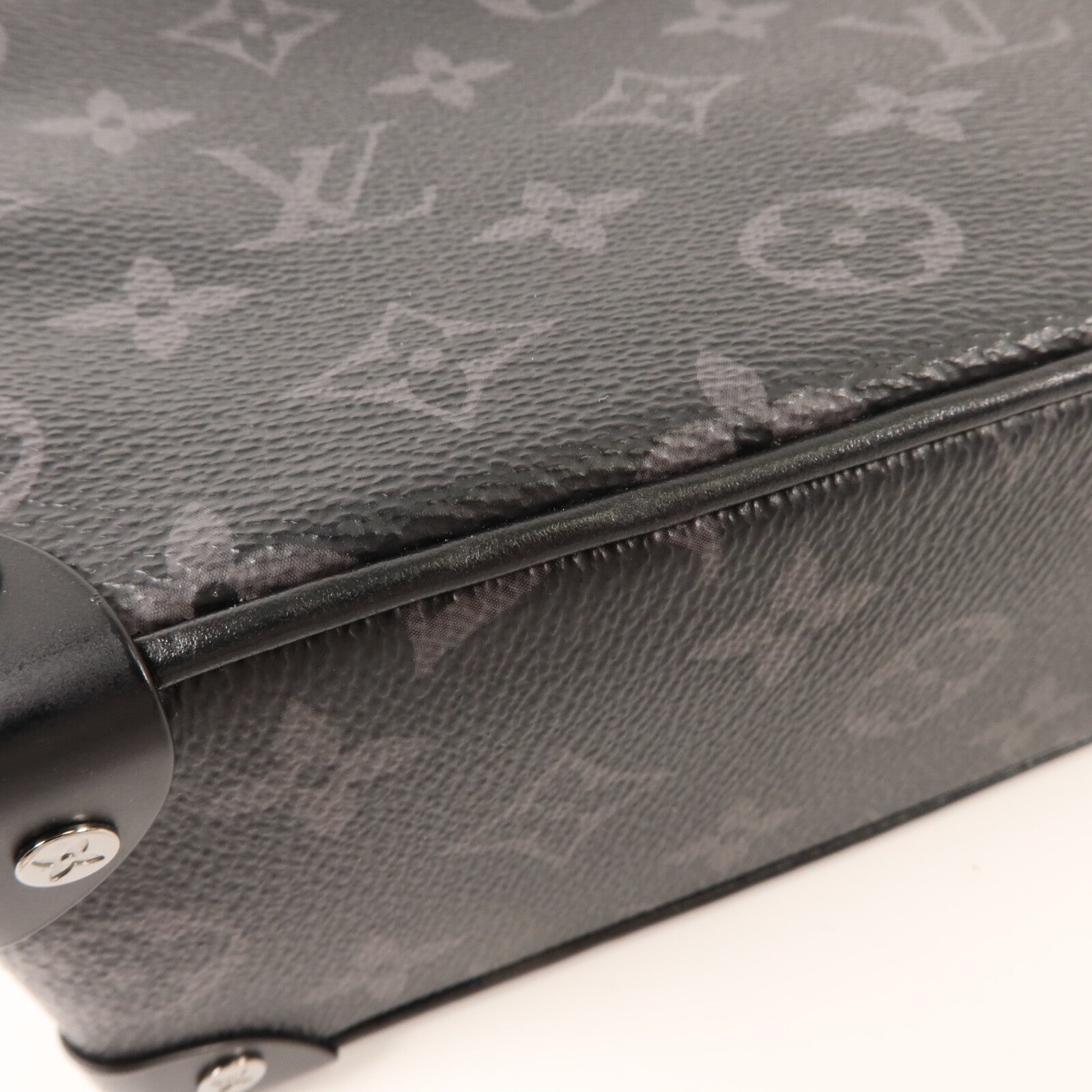 LOUIS VUITTON Monogram Eclipse Mini Soft Trunk肩背袋