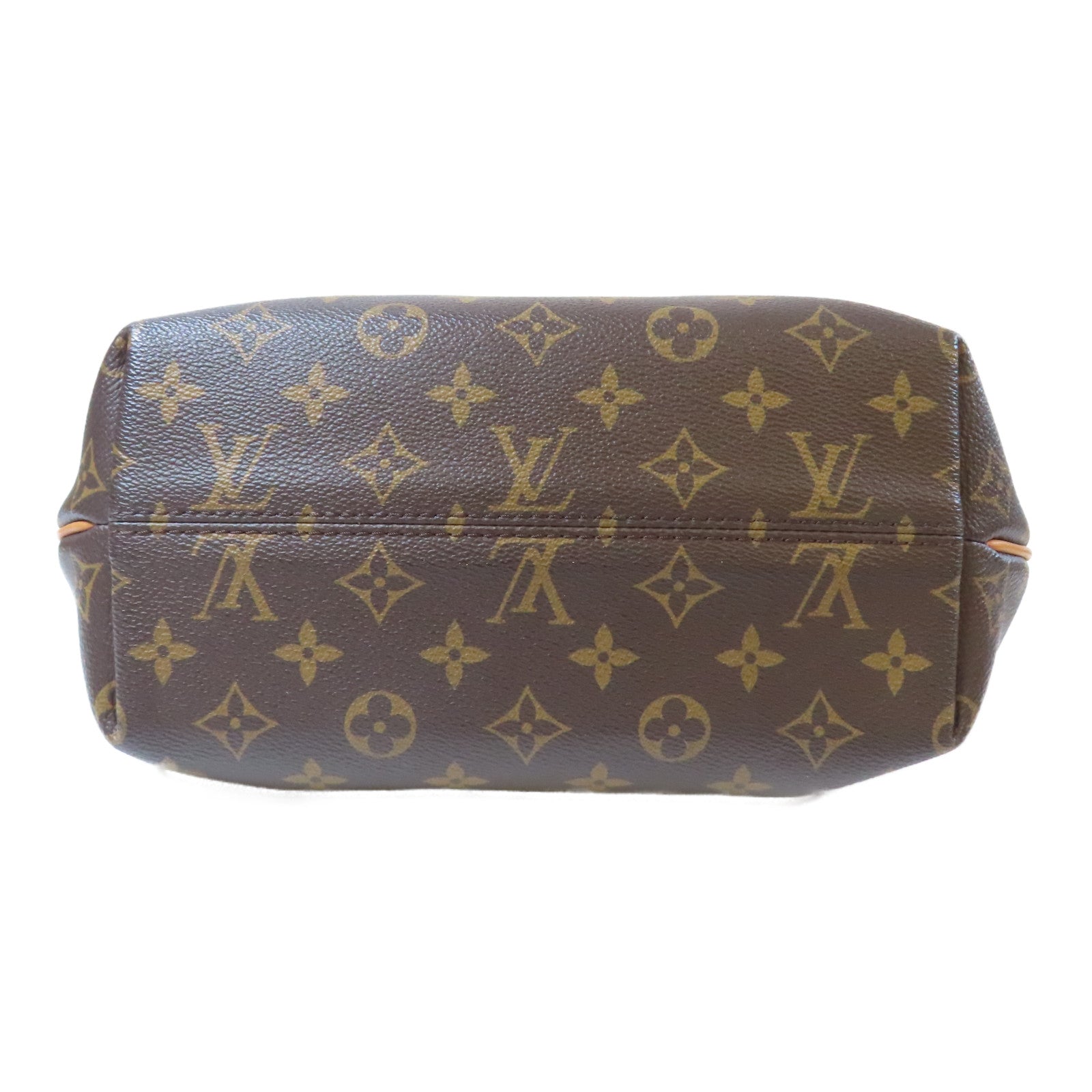 LOUIS VUITTON Monogram Turenne PM金扣手提斜背兩用袋啡色