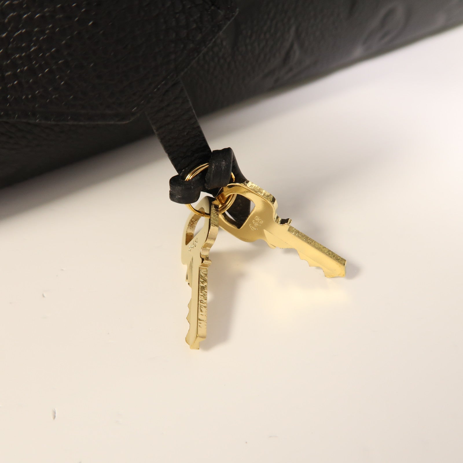 LOUIS VUITTON Monogram Empreinte Speedy Bandouliere金扣手挽肩背兩用袋