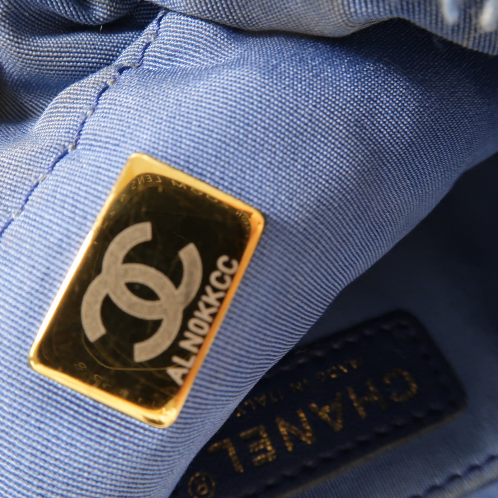 CHANEL Denim Bucket Bag肩背袋