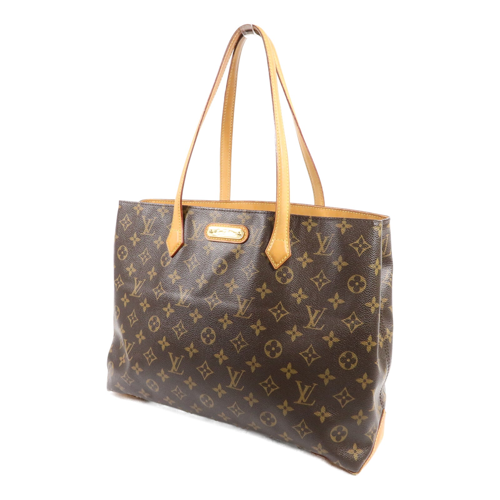 LOUIS VUITTON Monogram Wilshire MM肩背袋