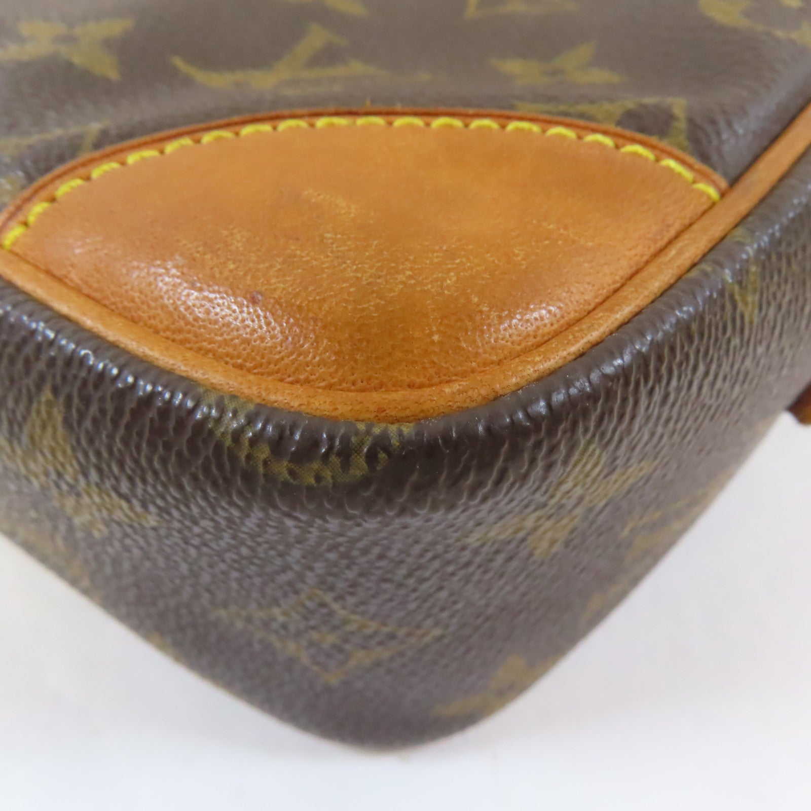 LOUIS VUITTON Monogram Trocadero 27金扣肩背袋啡色