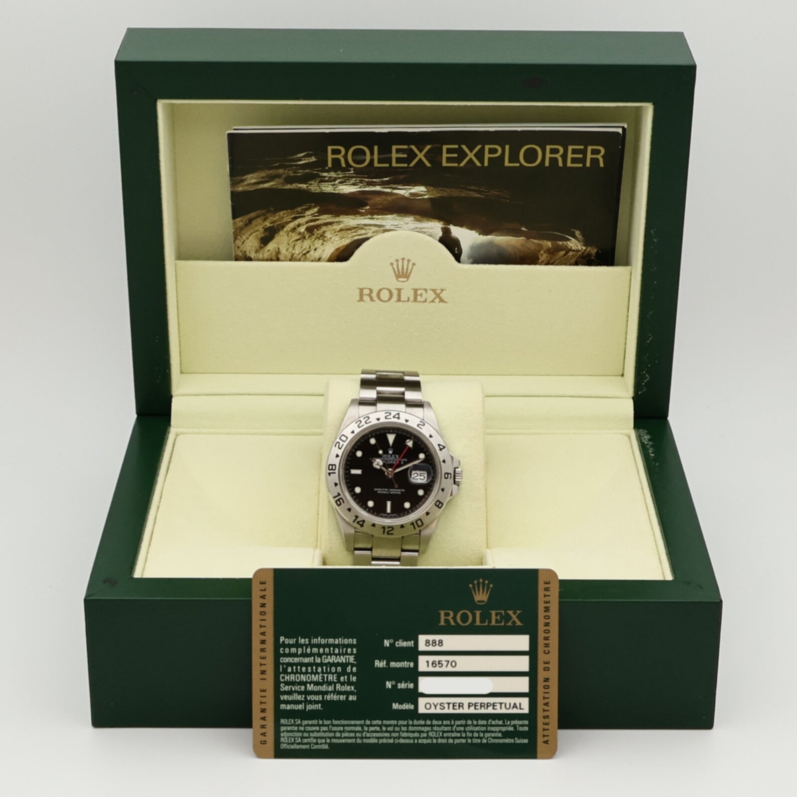 ROLEX ExplorerⅡ 16570