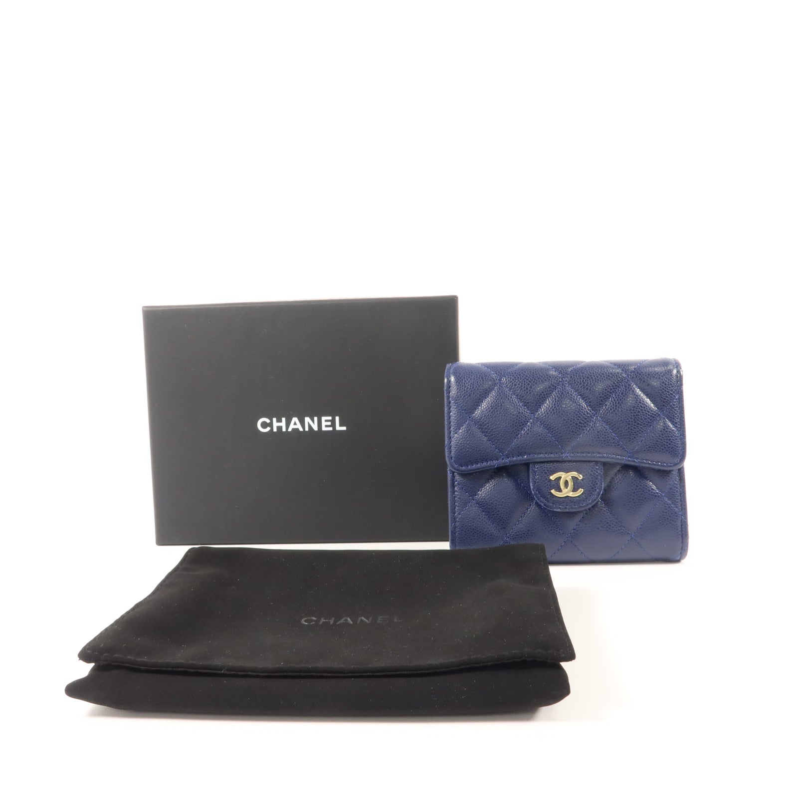 CHANEL 牛皮皮革Classic Small Flap Wallet錢包
