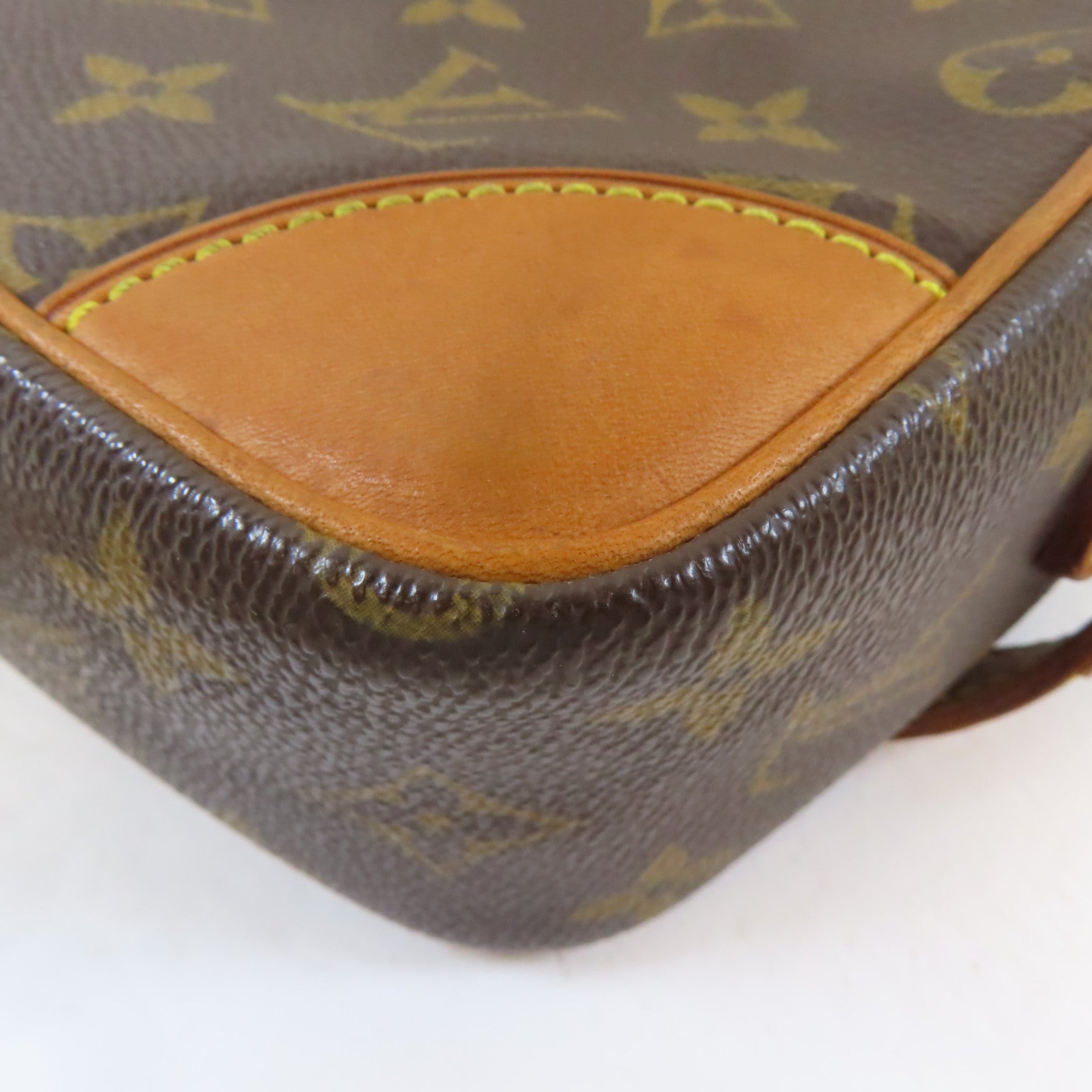 LOUIS VUITTON Monogram Trocadero 27金扣肩背袋啡色