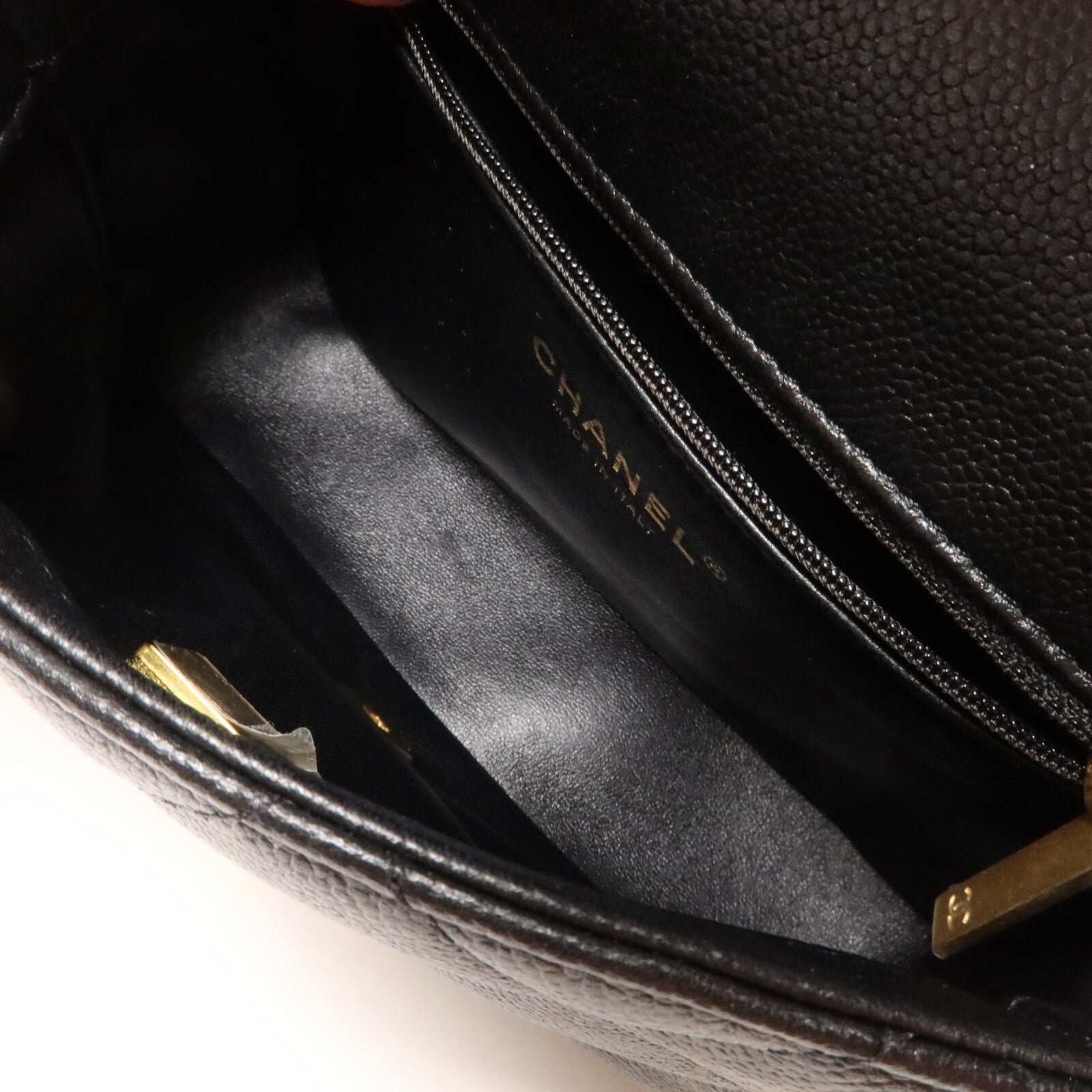 CHANEL 牛皮皮革Mini Flap Bag With Heart鏈帶肩背袋