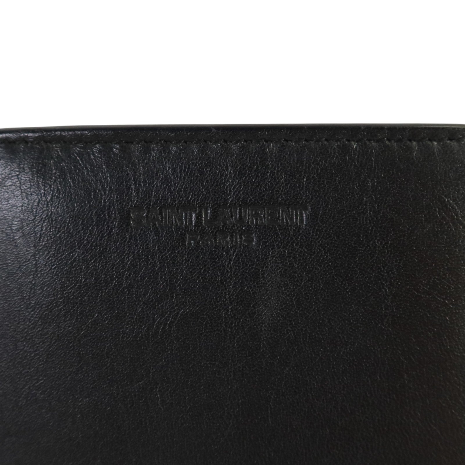 SAINT LAURENT 【激減優惠】牛皮皮革Long Wallet長錢包