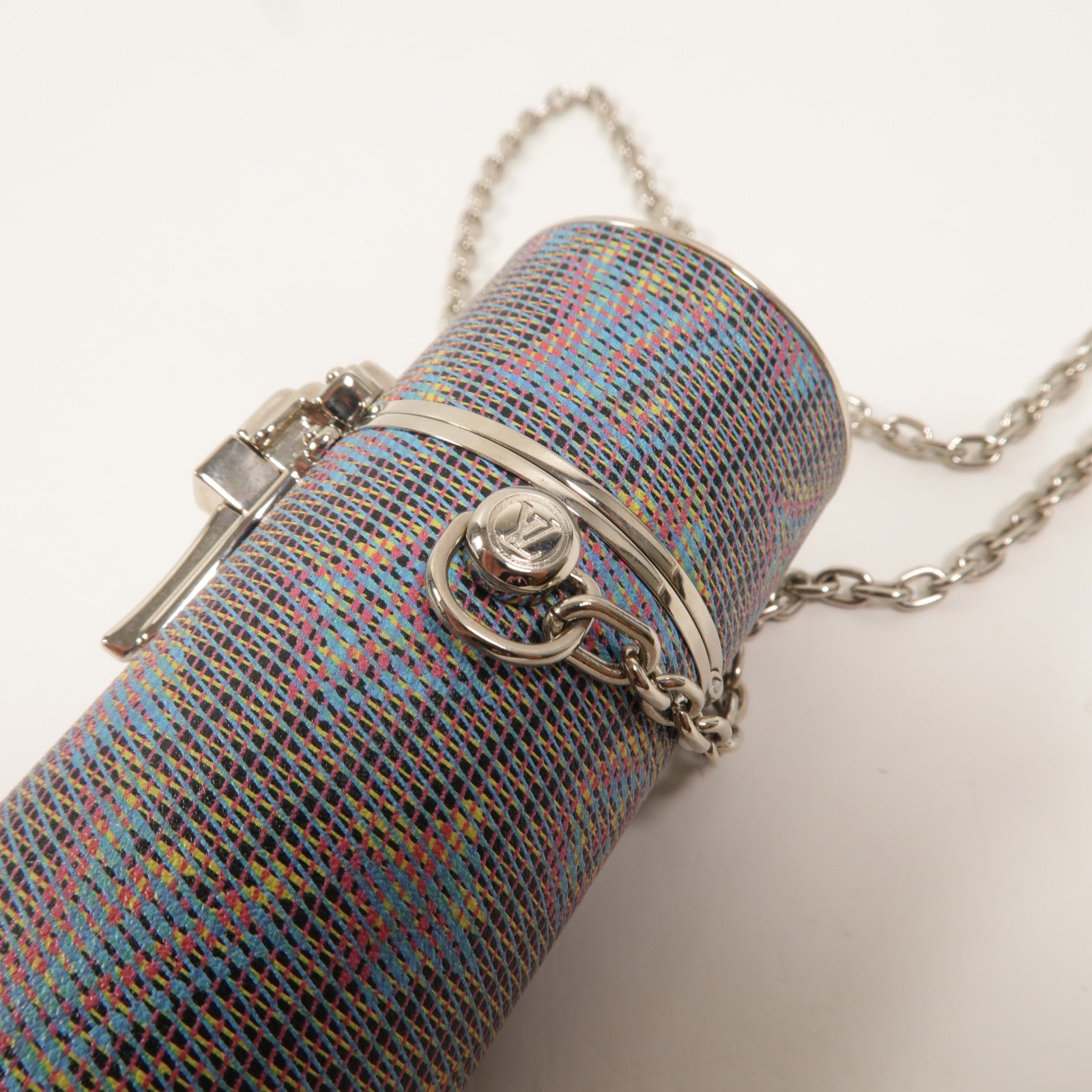 LOUIS VUITTON 金屬Monogram LV Pop Chain唇膏盒
