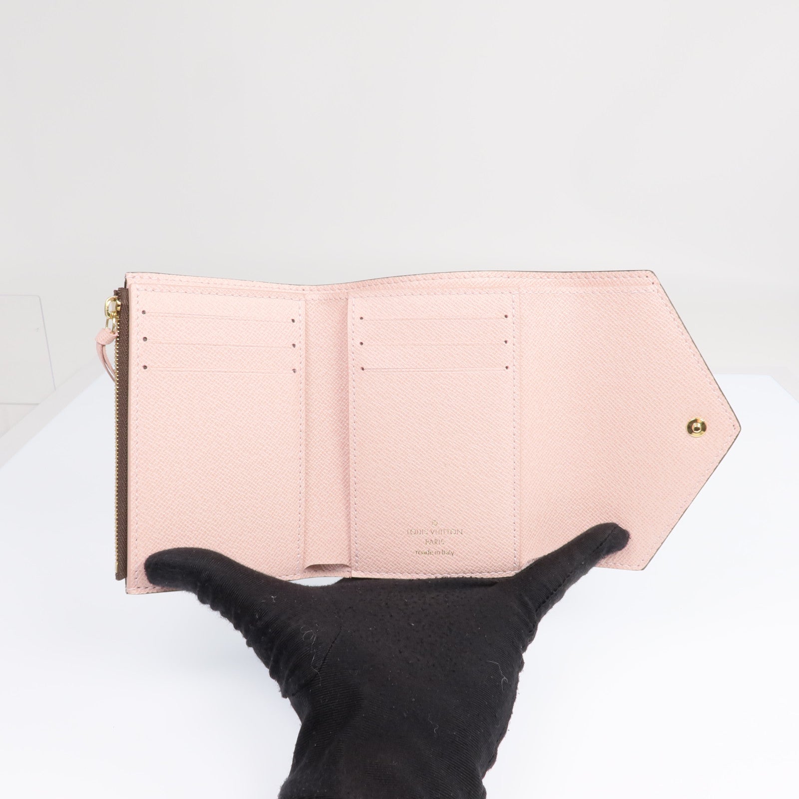LOUIS VUITTON Monogram Victorine Wallet金扣錢包