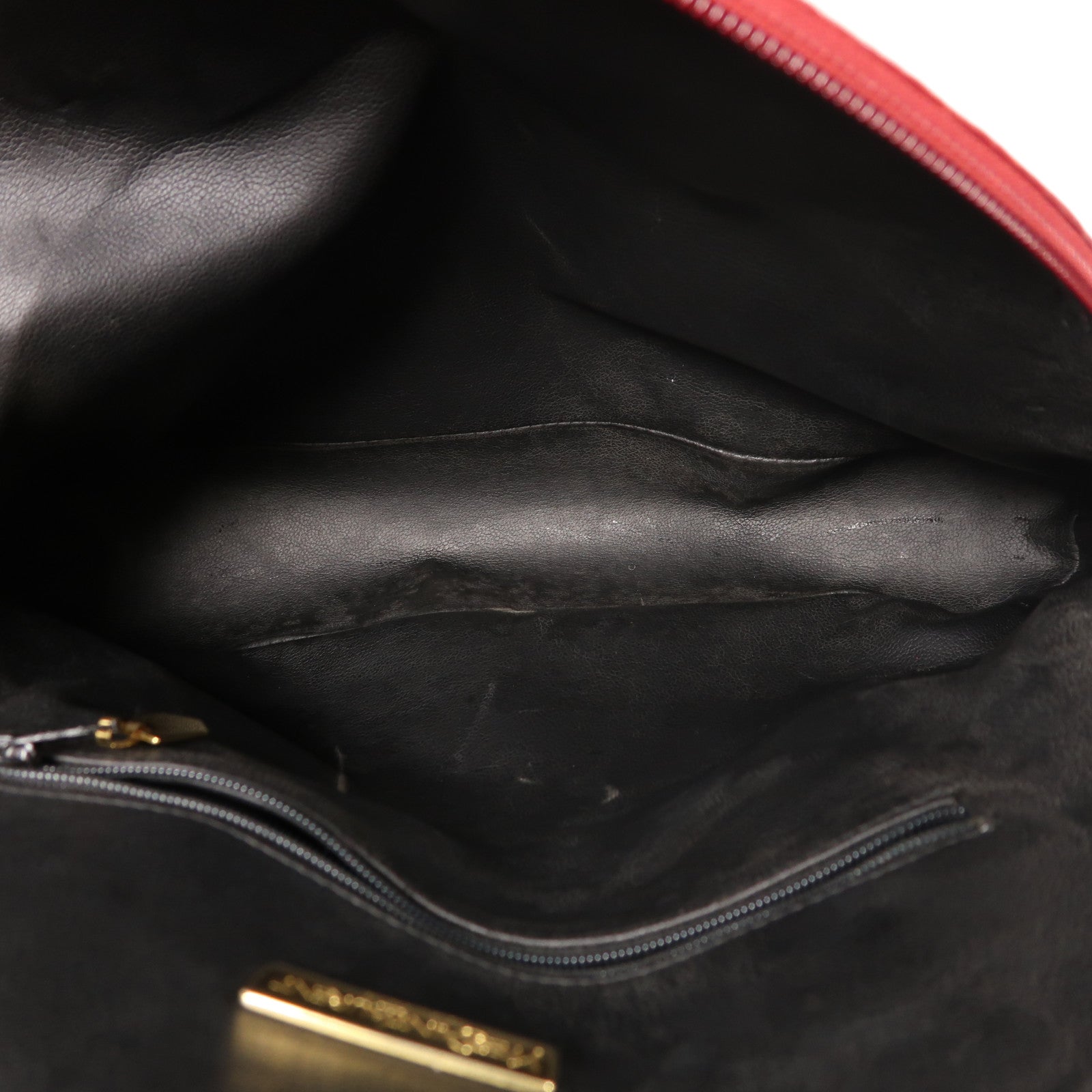 SAINT LAURENT 【激減優惠】牛皮皮革Hand Bag金扣手挽袋