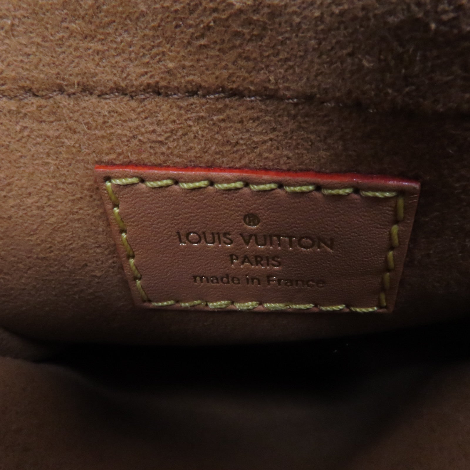 LOUIS VUITTON 【激減優惠】帆布/皮革Petit Sac Plat金扣手挽肩背兩用袋藍色