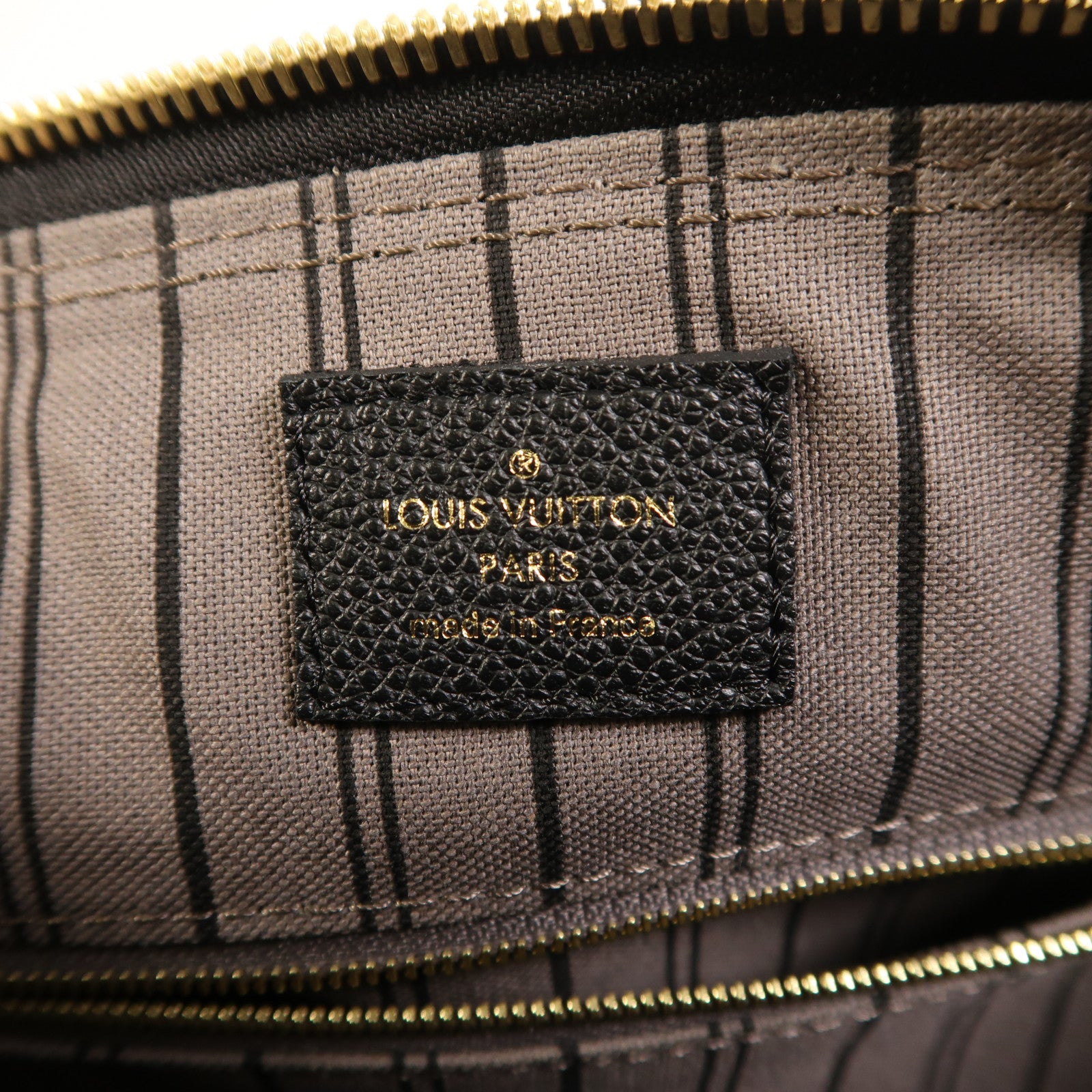 LOUIS VUITTON Monogram Empreinte Speedy Bandouliere金扣手挽肩背兩用袋