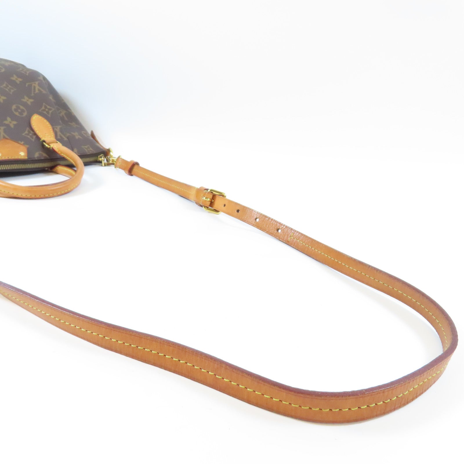 LOUIS VUITTON Monogram Turenne PM金扣手提斜背兩用袋啡色