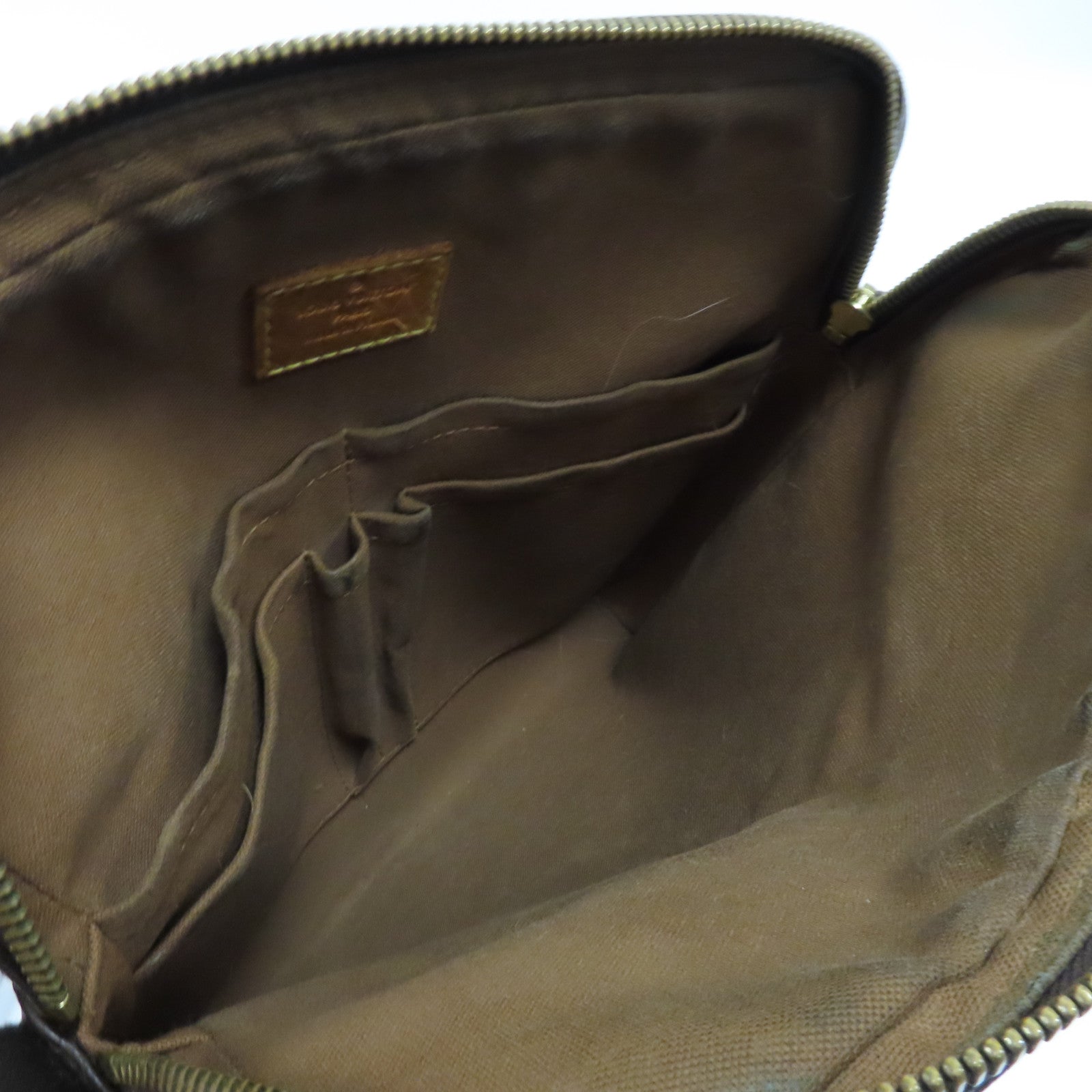 LOUIS VUITTON 【激減優惠】Monogram Trotteur Beaubourg金扣肩背袋啡色