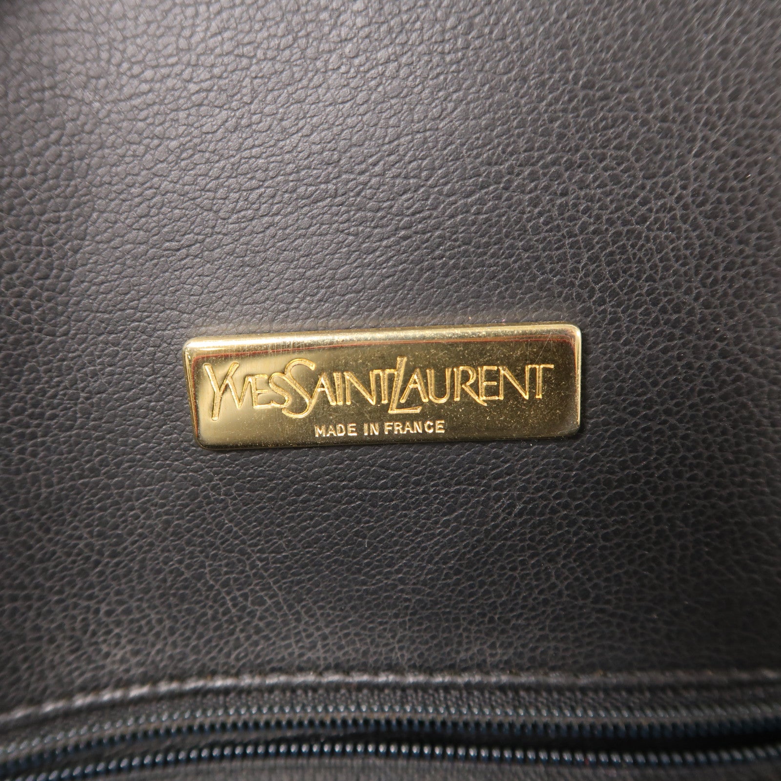 SAINT LAURENT 牛皮皮革Hand Bag金扣手挽袋