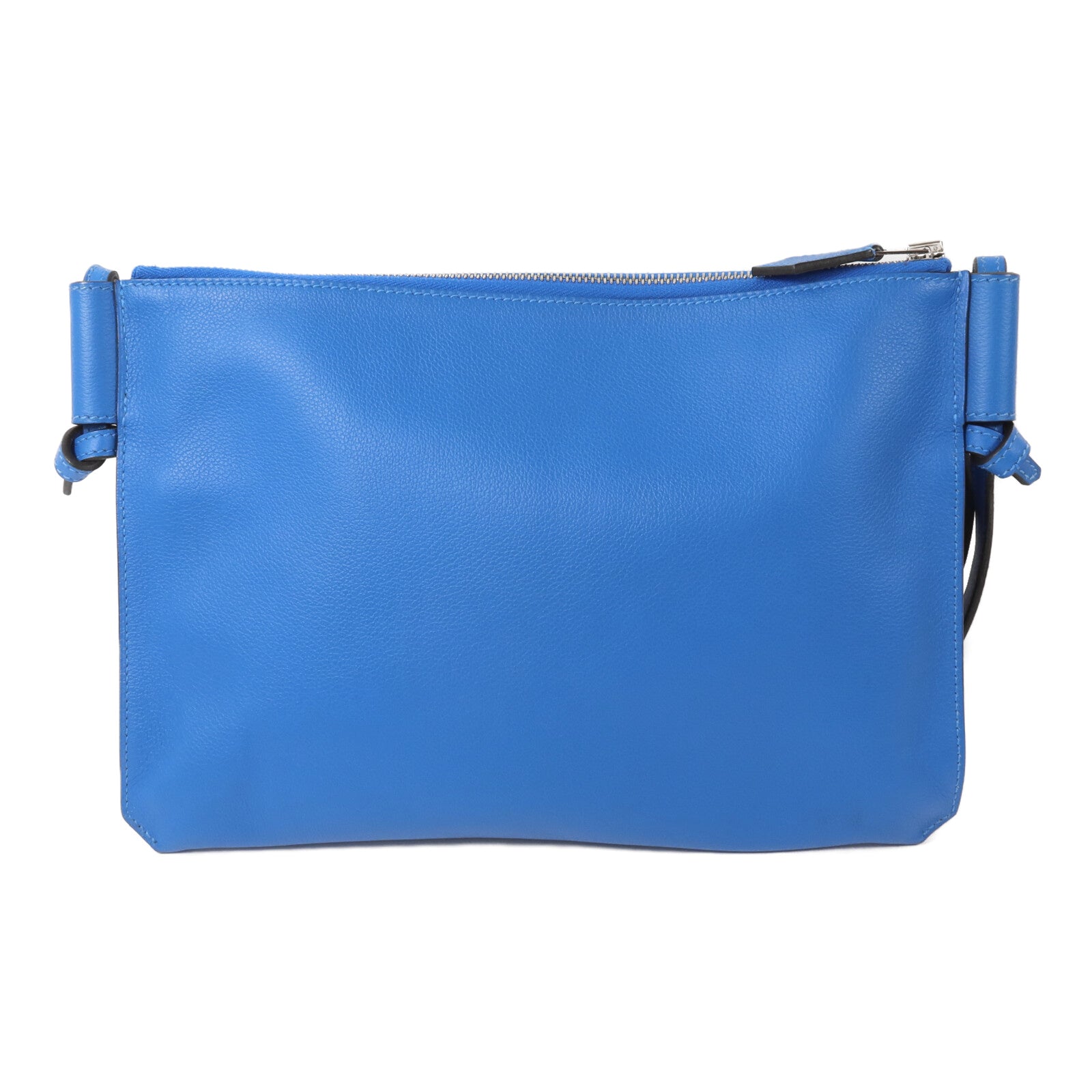 HERMES Evercolor皮革Ultrapla PM肩背袋Bleu Hydra