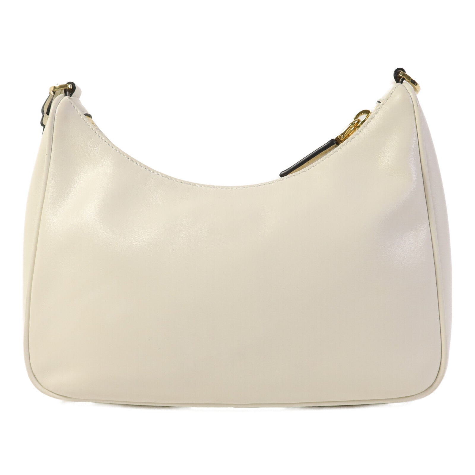 PRADA 牛皮皮革Re-Edition 2005金扣手挽肩背兩用袋