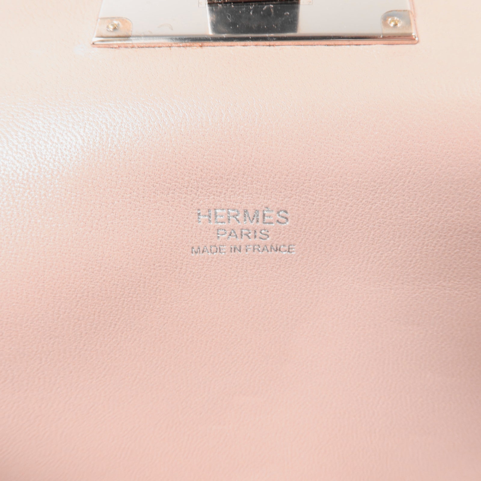 HERMES Evercolor皮革Toolbox 26手挽肩背兩用袋Glycine