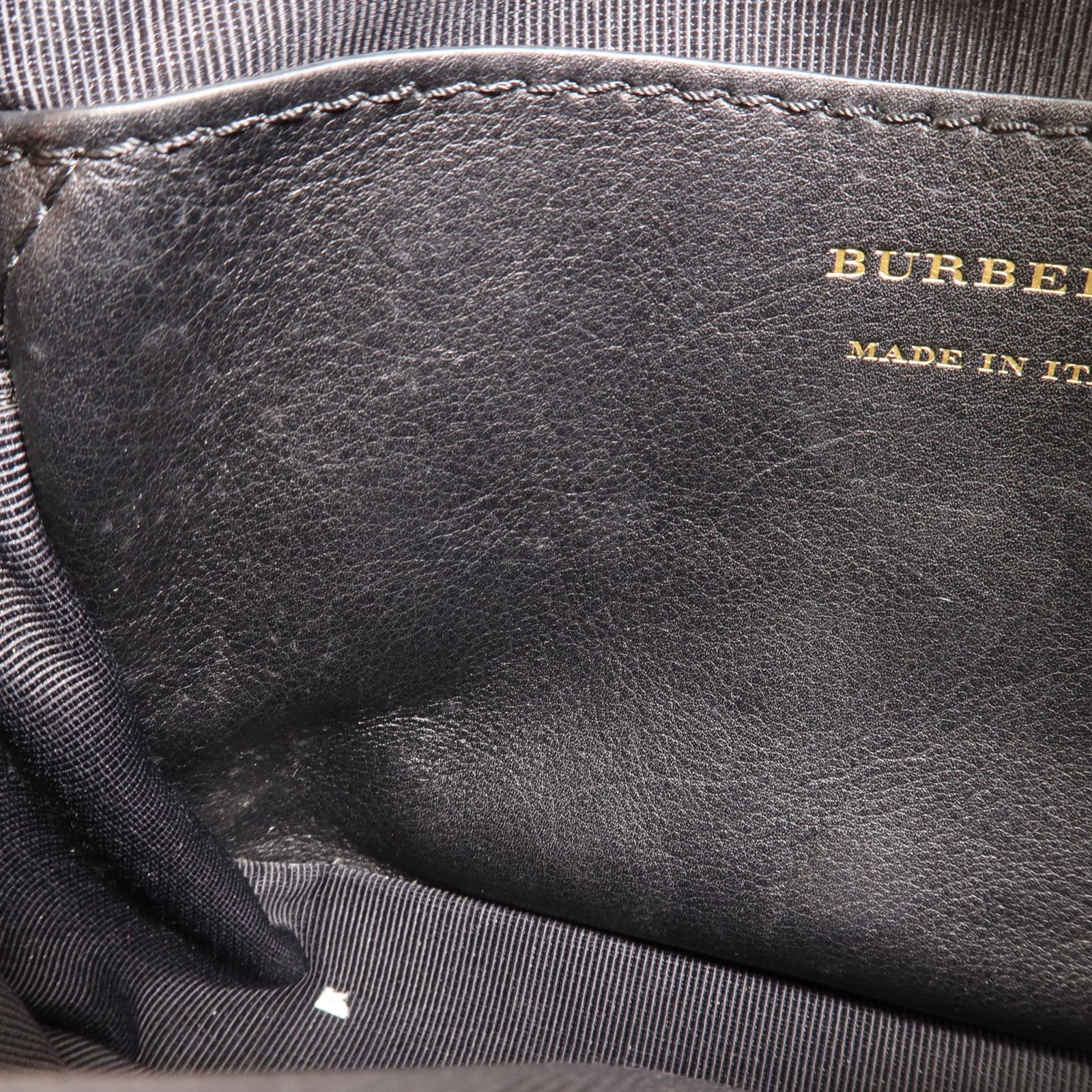 BURBERRY 帆布/牛皮皮革Belt Bag金扣腰包