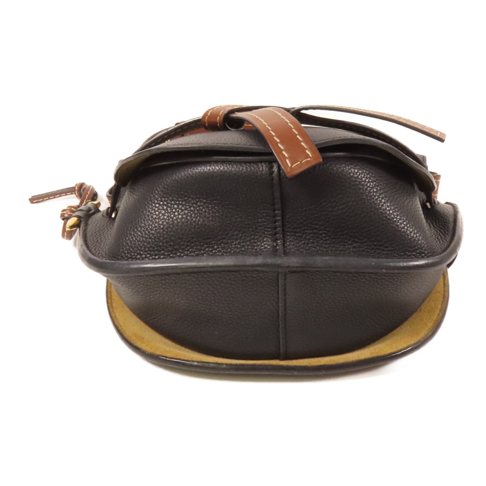 LOEWE 牛皮皮革Gate金扣肩背袋