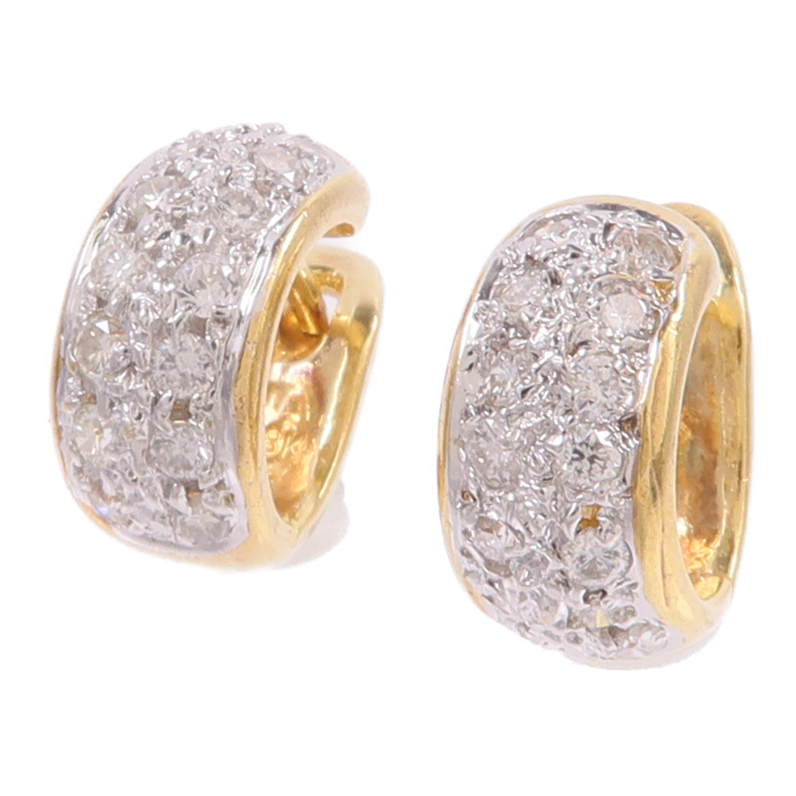 JEWELRY 18K黃金/白金Diamond Earrings鑽石耳環