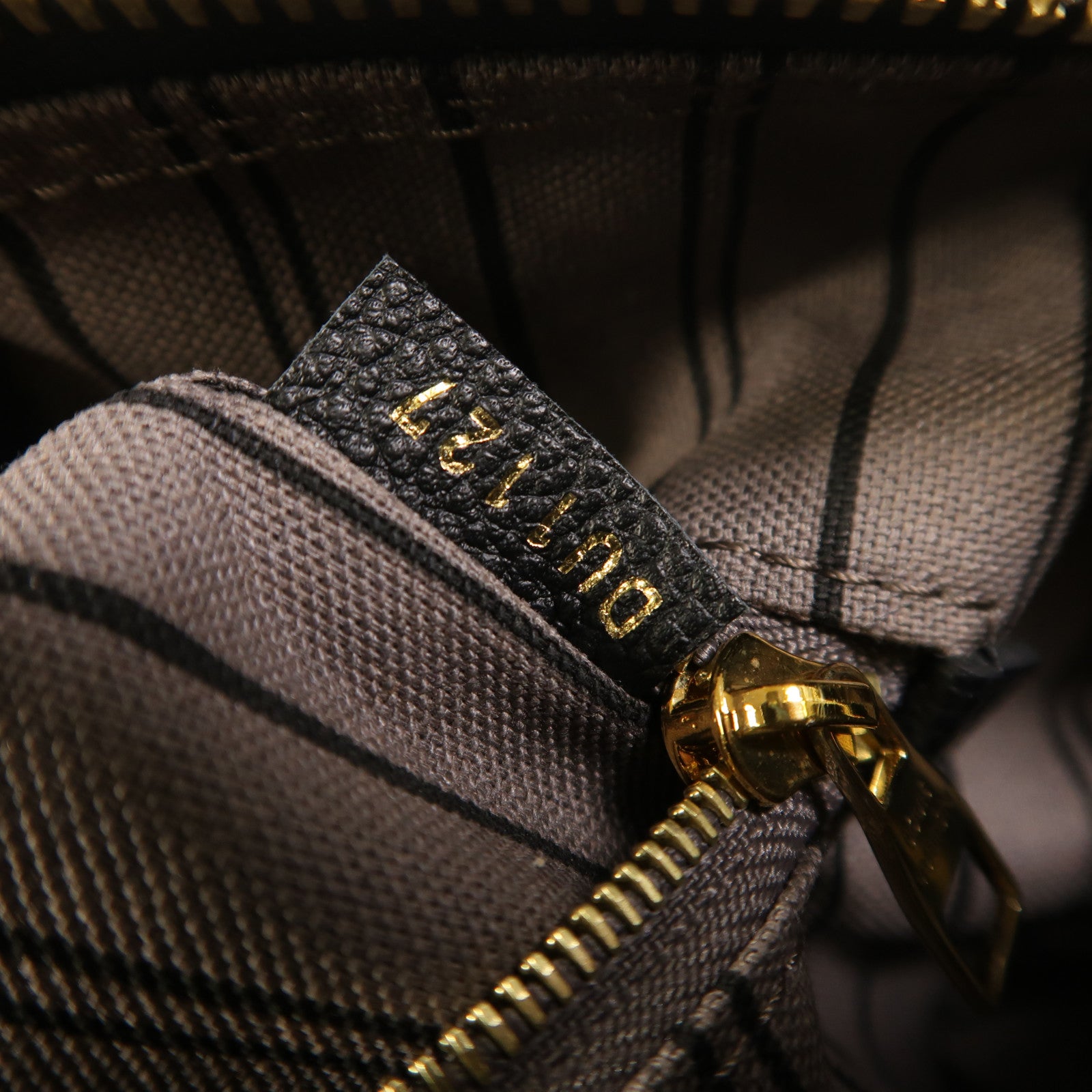 LOUIS VUITTON Monogram Empreinte Speedy Bandouliere金扣手挽肩背兩用袋