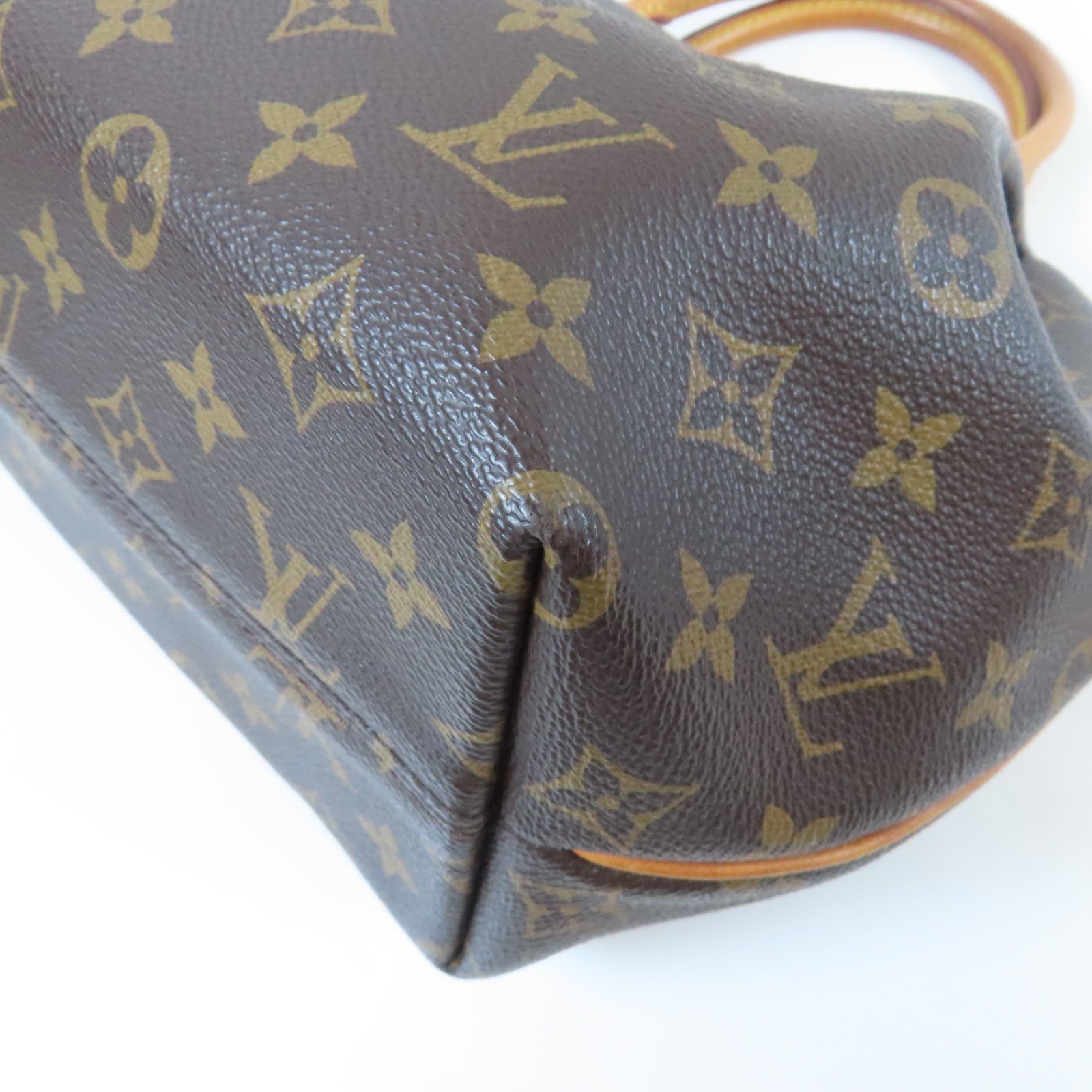 LOUIS VUITTON Monogram Turenne PM金扣手提斜背兩用袋啡色